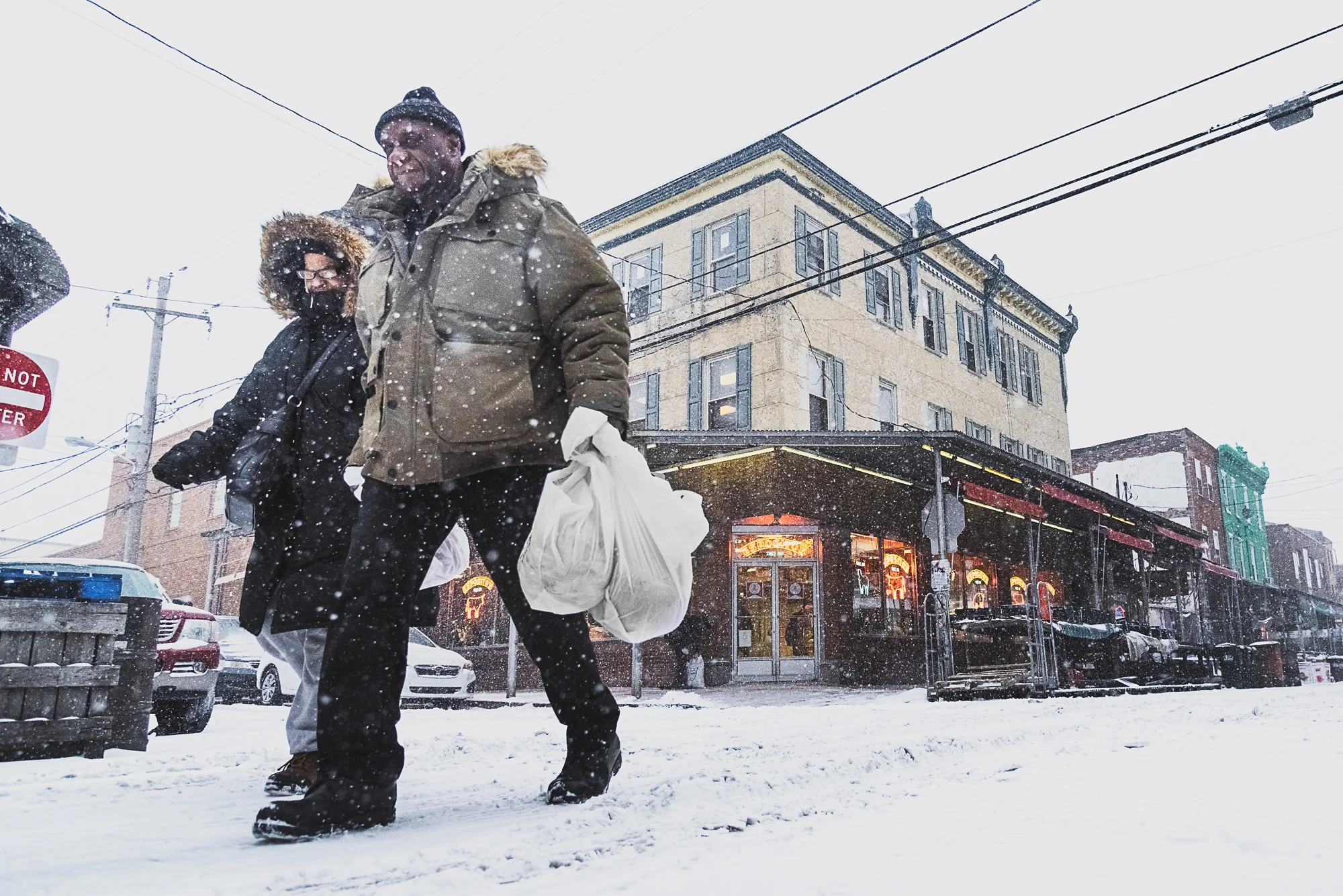 Snow Stroll in the Italian Market
