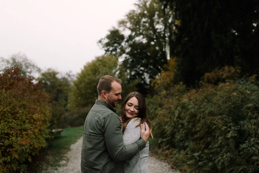 Autumn Engagement at Nichols Arboretum