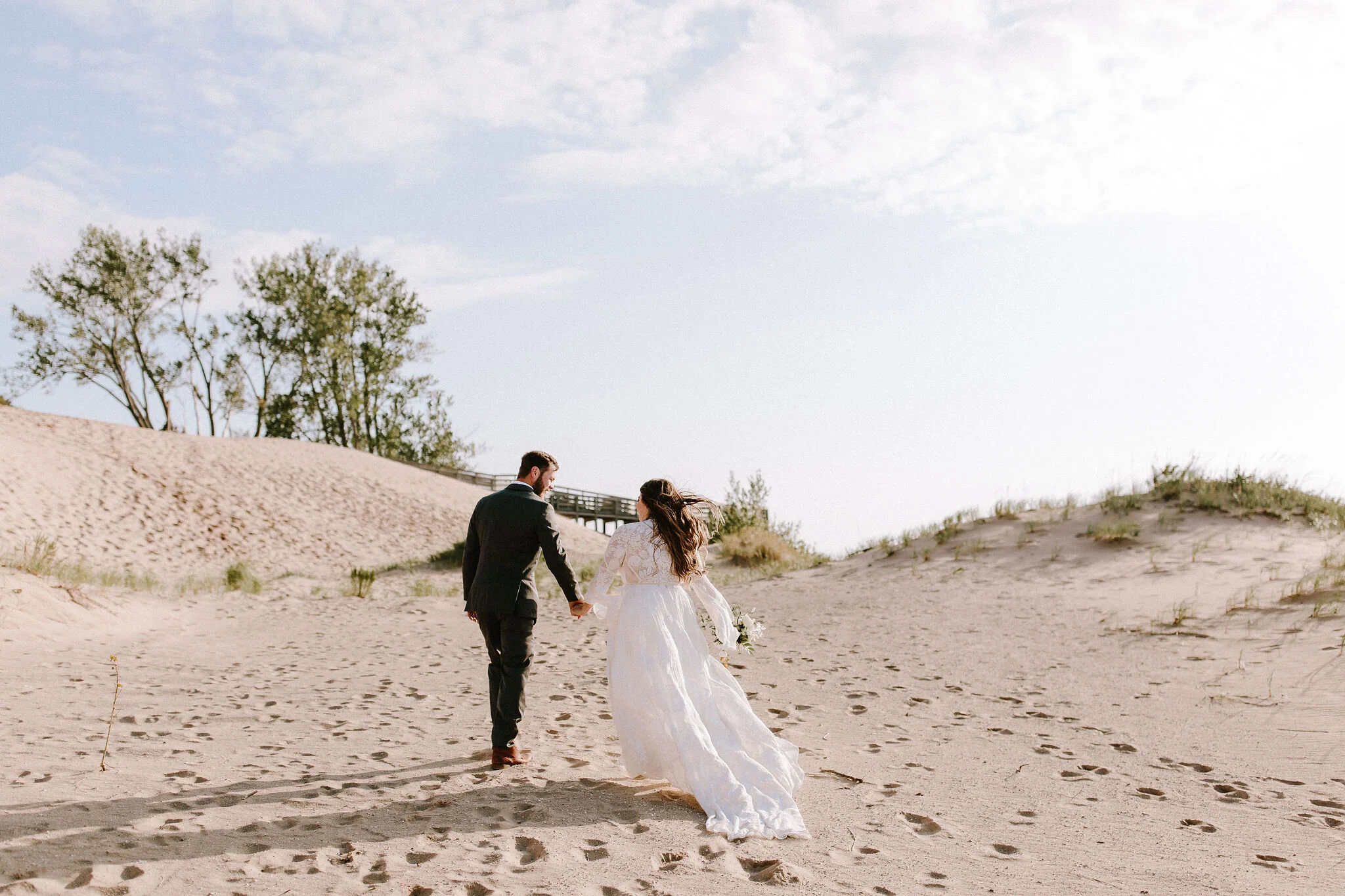 Intimate Wedding at Sleeping Bear Dunes