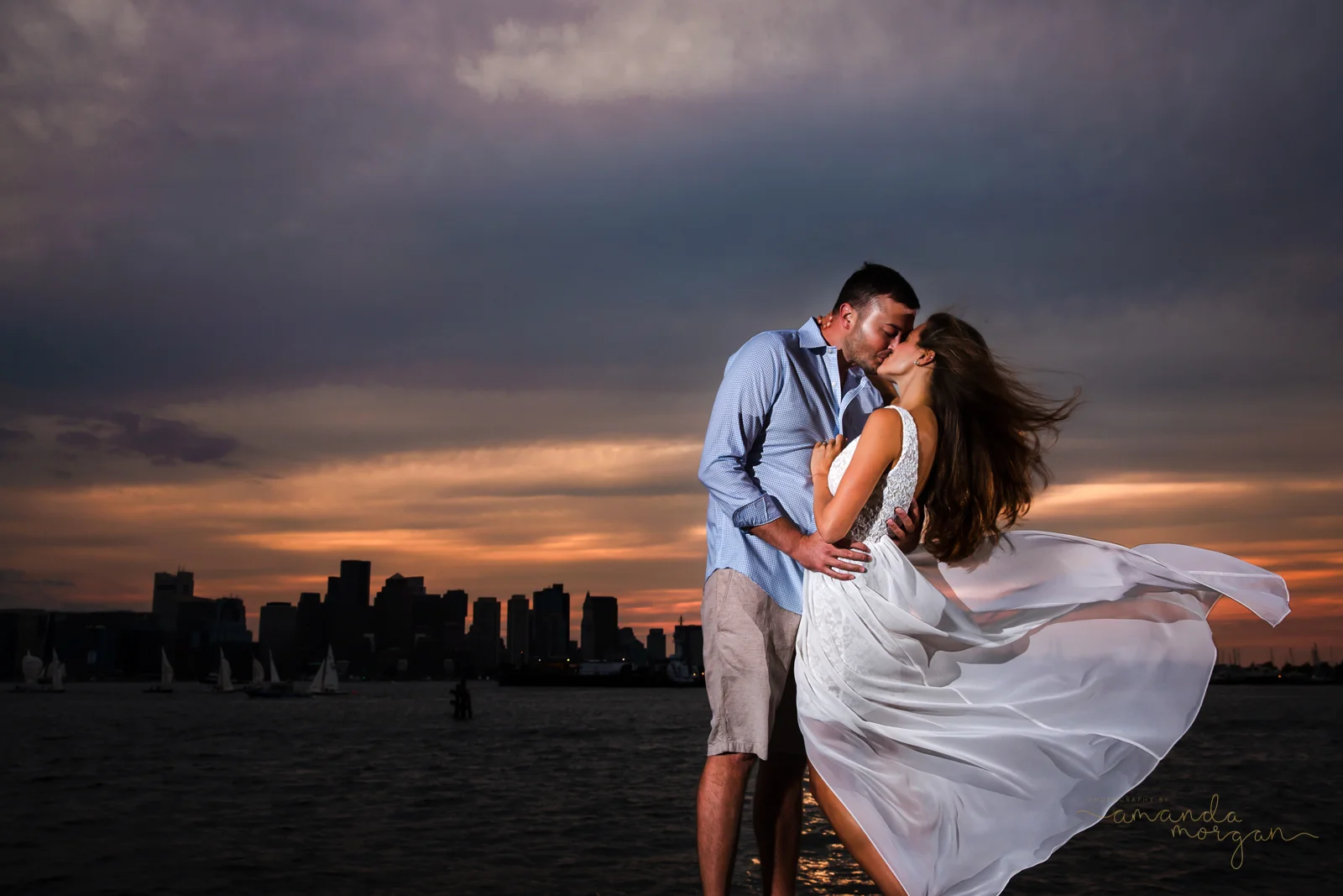 Hyatt Regency Boston Harbor | Engagement Session | Hilary & Matt