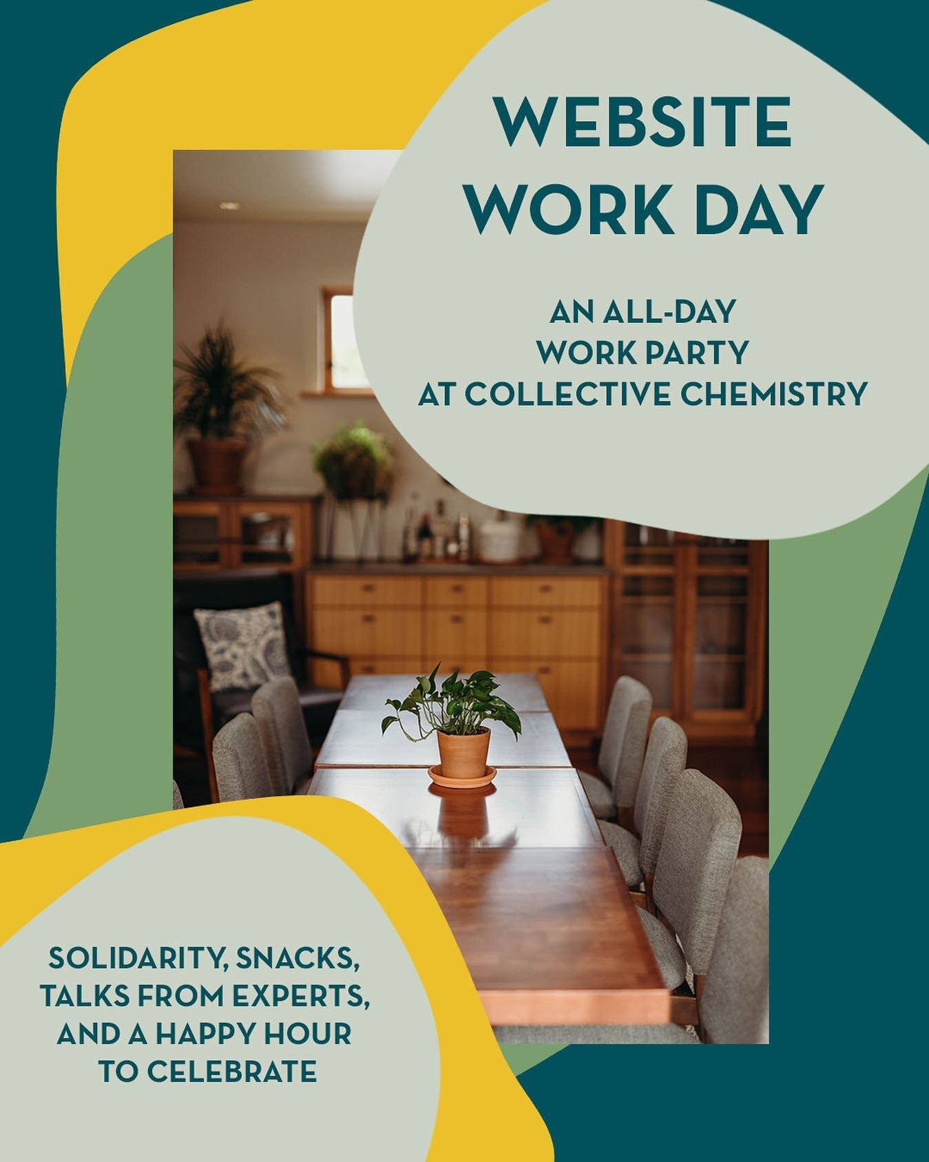 Next week - WEBSITE WORK DAY!! 

W�hen was the last time you updated your website?

O�h, we get it. Running our own businesses is a lot of work - who the heck has time to work on our own sites? What if we committed to it....together! On September 12t