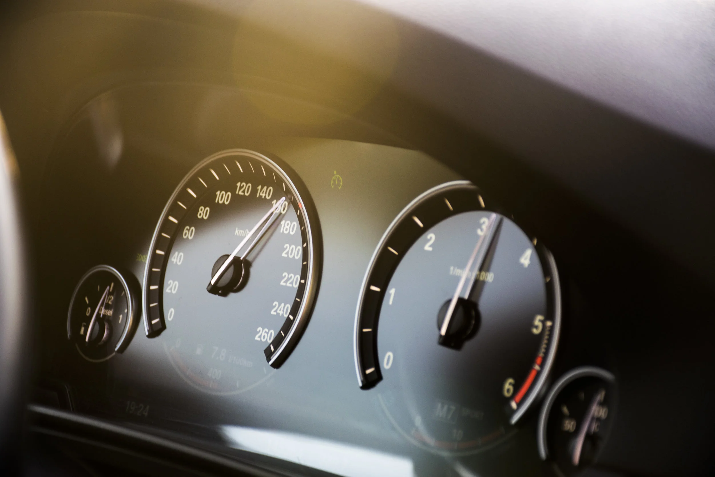 BMW 5 Series Dashboard