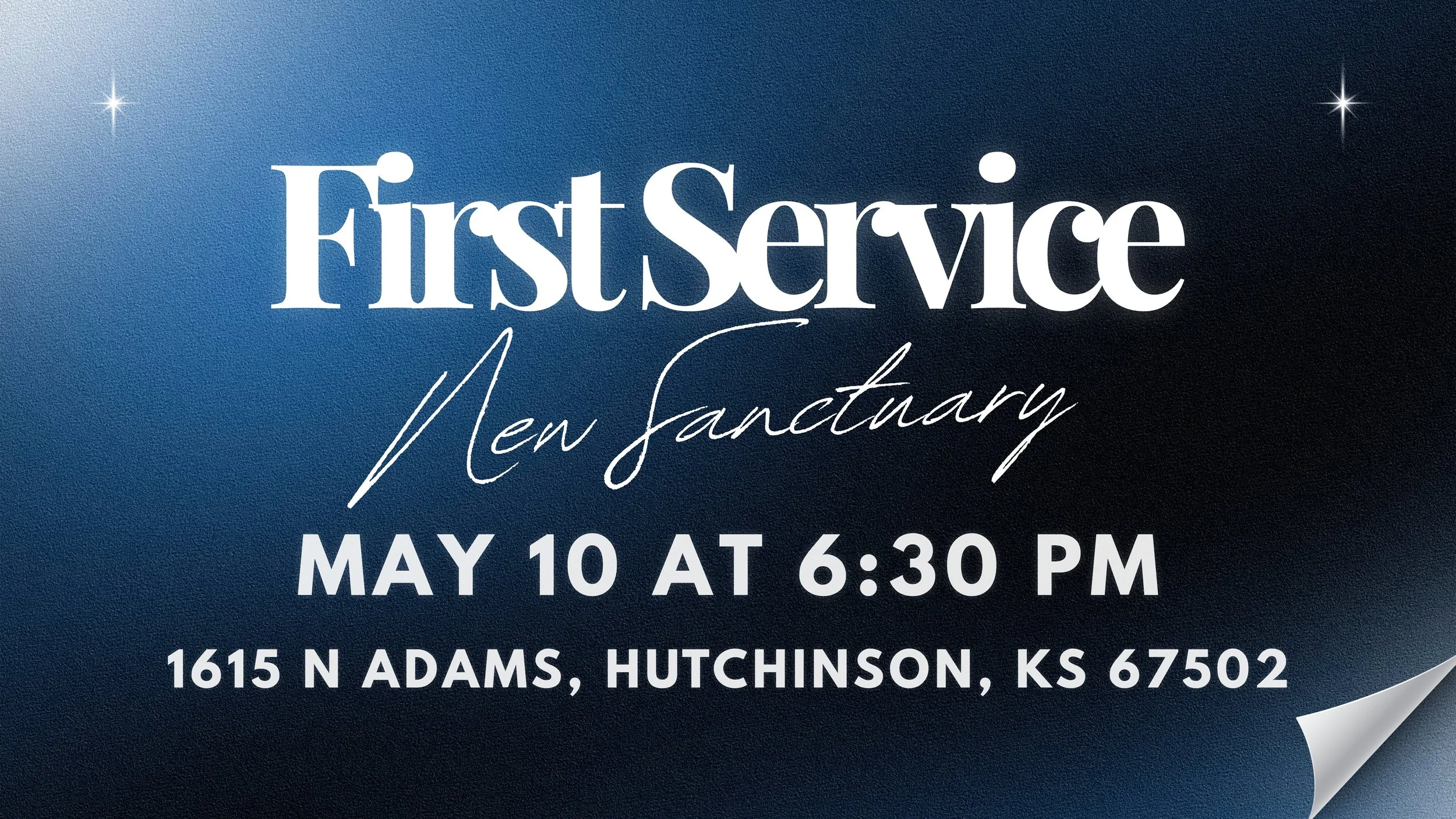 First Service!