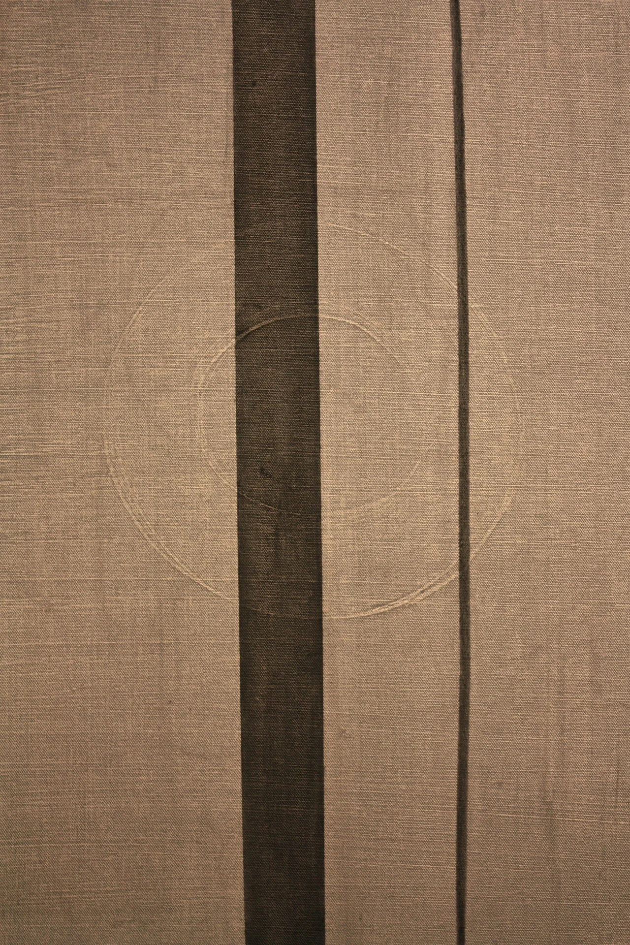 Knitting the Time and Space on Linen