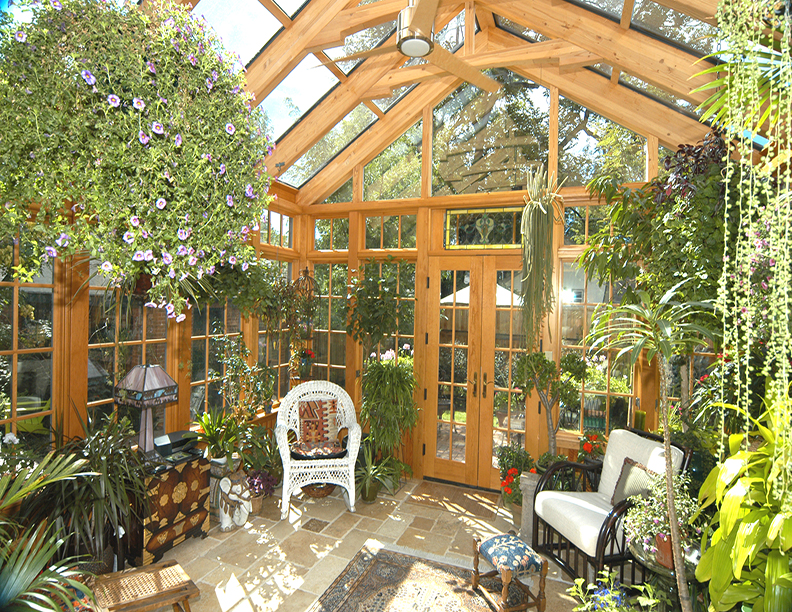 Cathedral Sytle Sunroom Addition