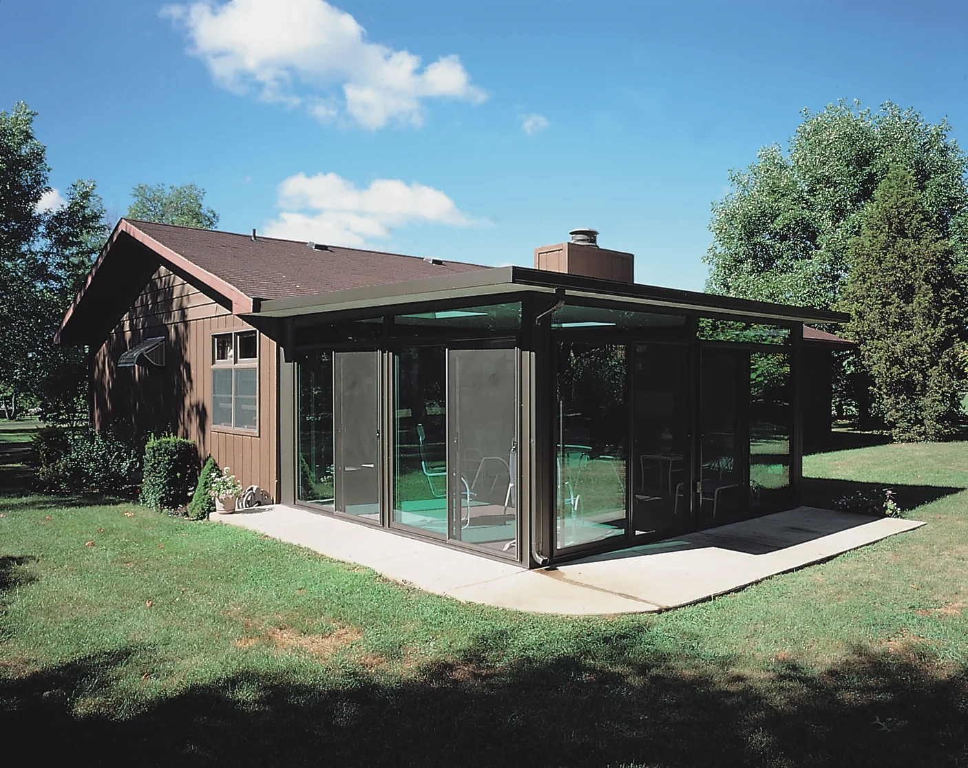 Straight Eave Solid Roof Sunrooms Colorado Sunroom And Window