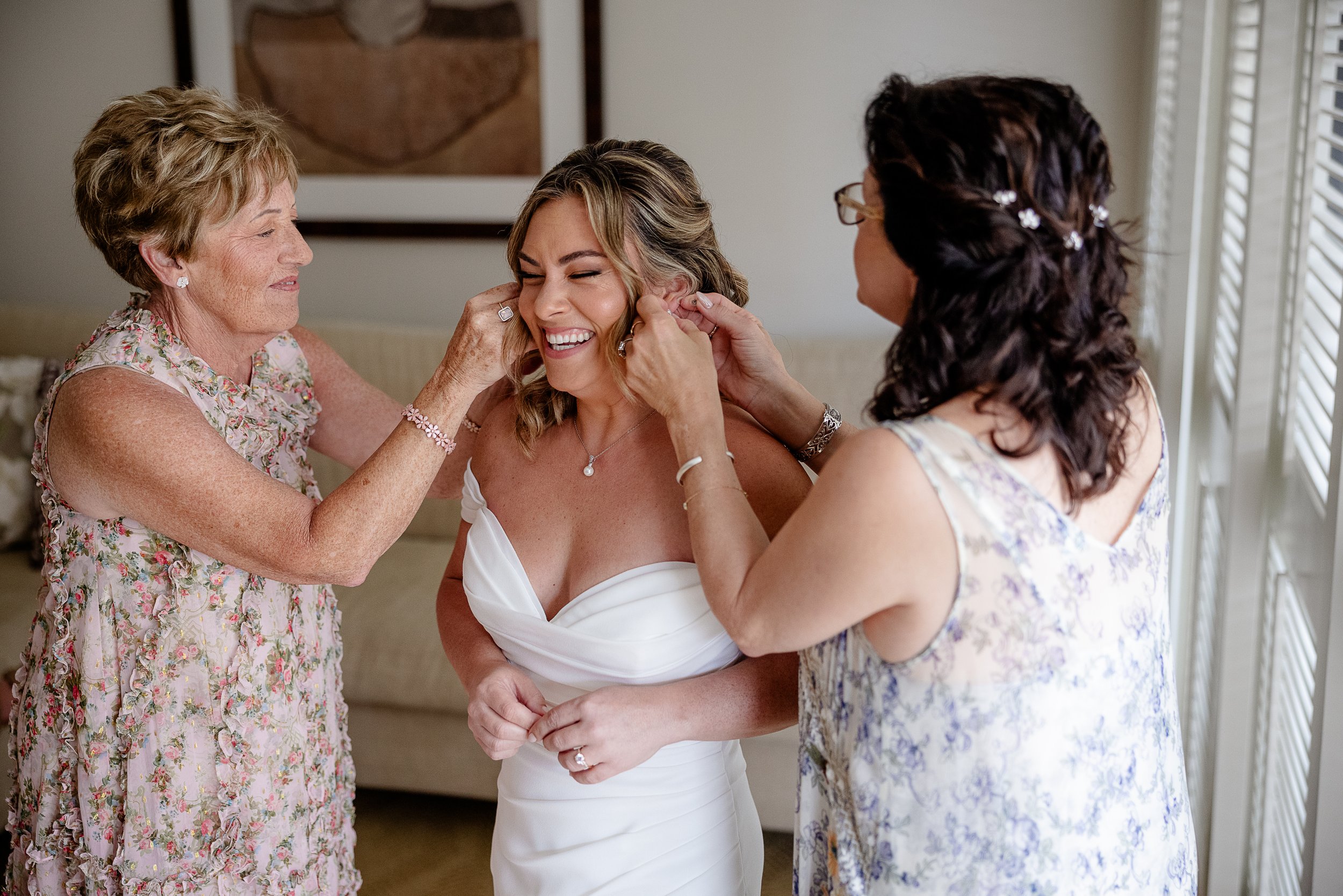 bride getting ready