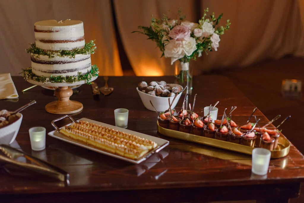 Soft romantic barn destination wedding on Oahu, Hawaii.