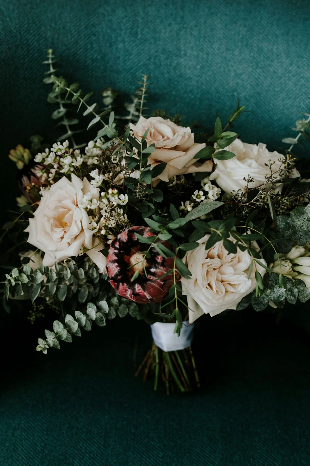 Rustic and romantic mountain wedding in Hawaii.