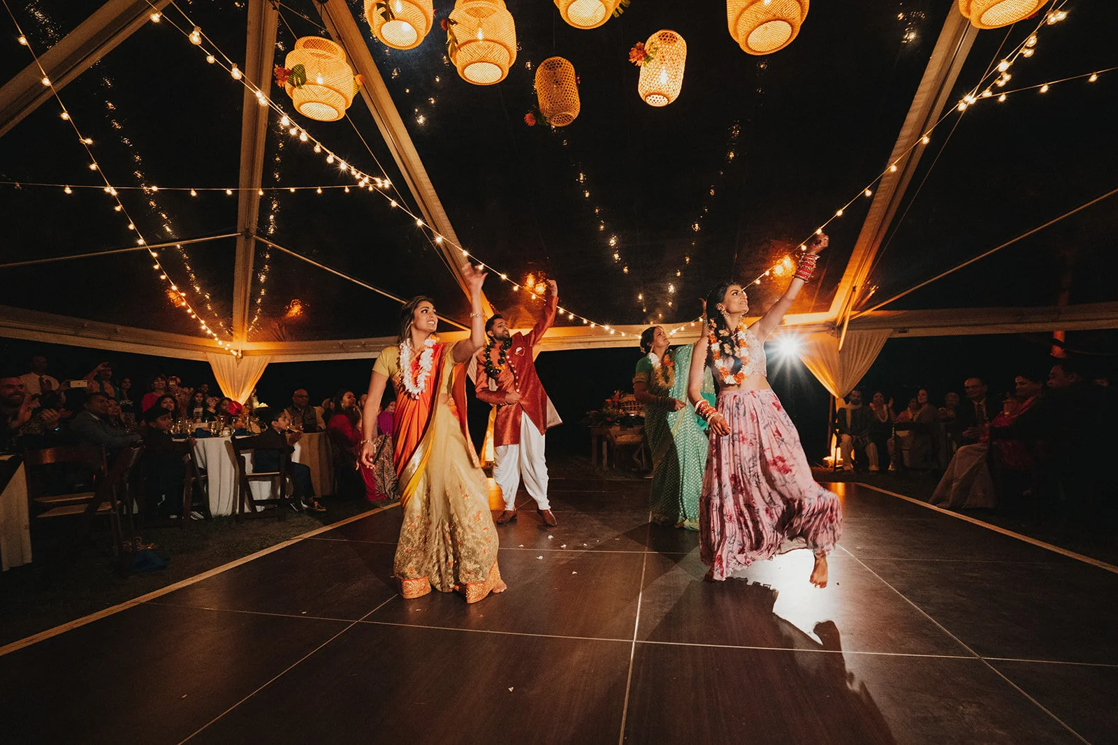 Bright, colorful and cultural Indian wedding in Hawaii.
