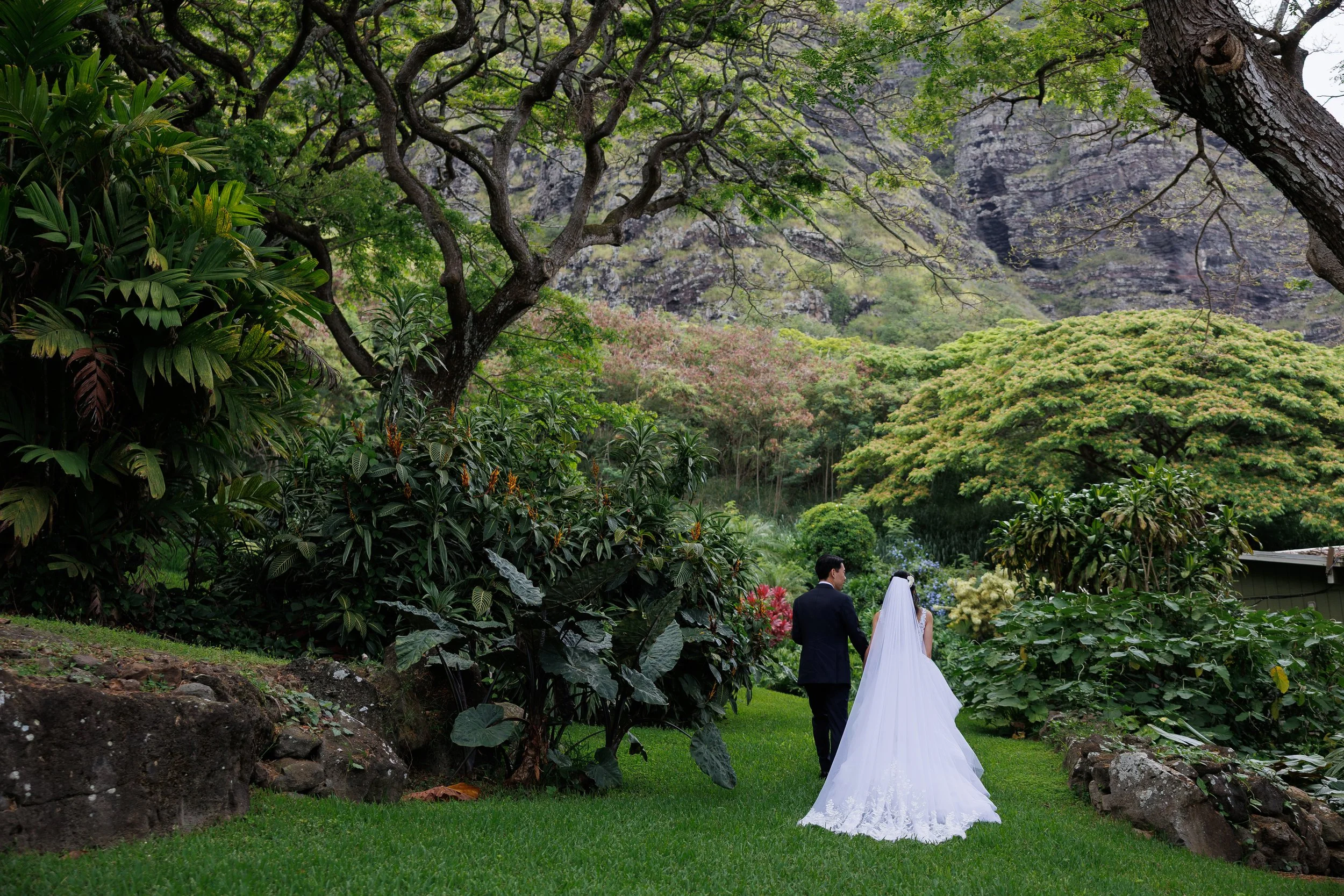 Haley and Matt’s Sweet and Joyful Wedding at Paliku Gardens