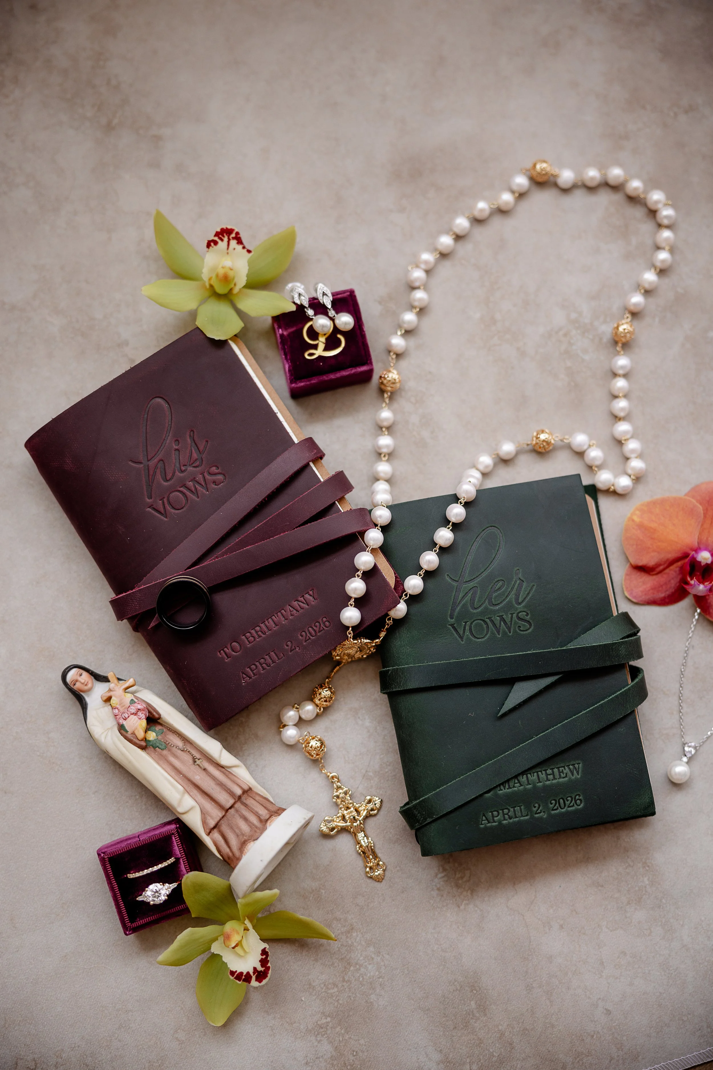 maroon and green vow books