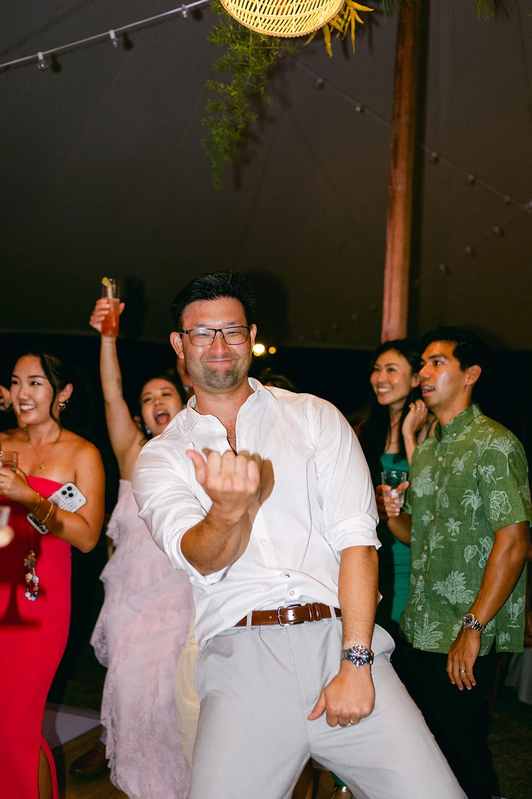 groom dancing