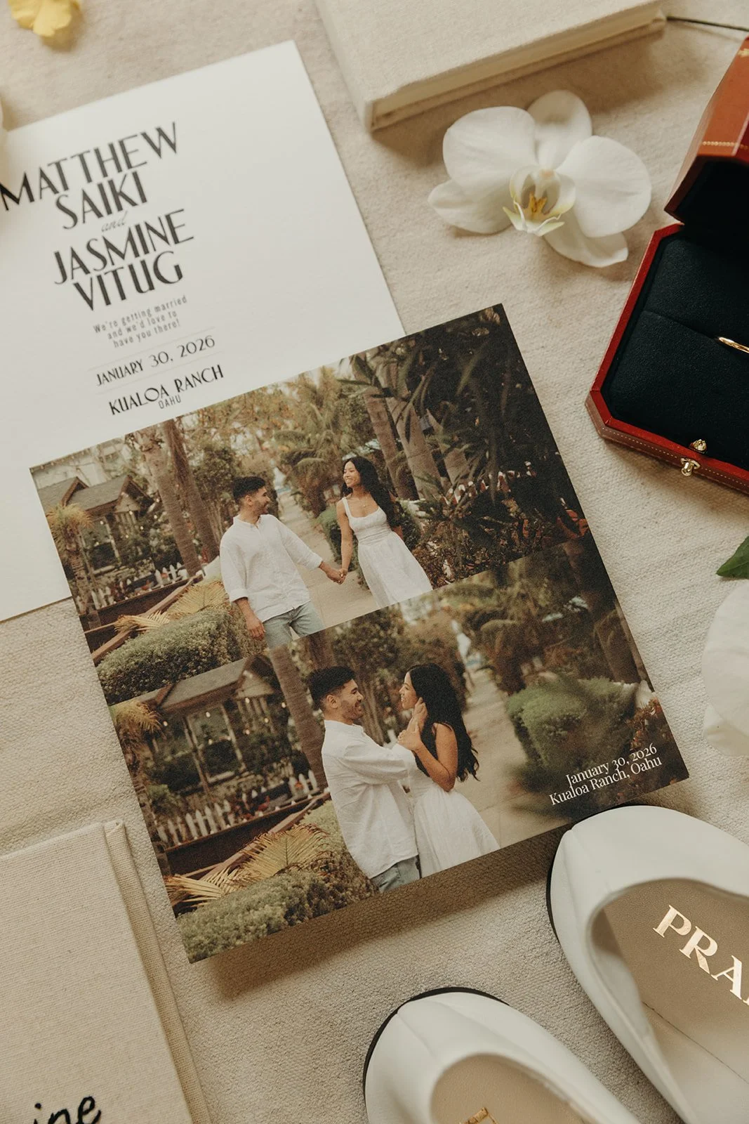 tropical wedding invitations