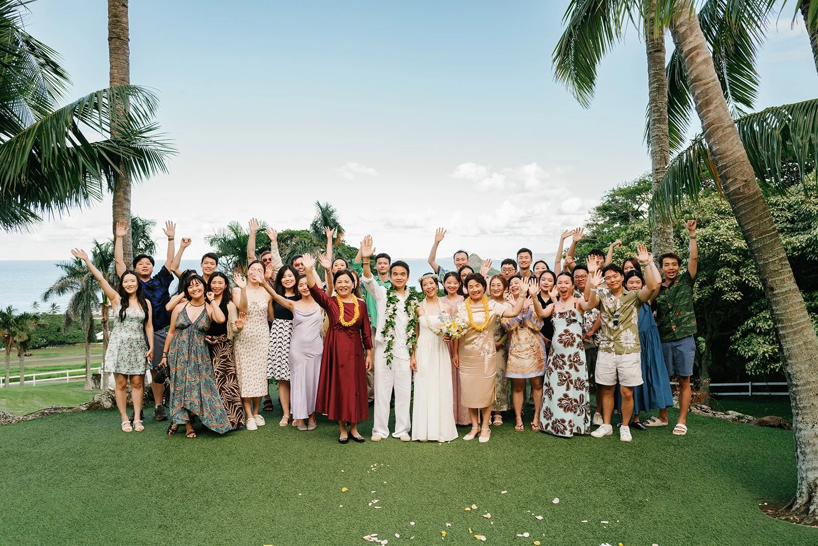 Group photo with all the guests