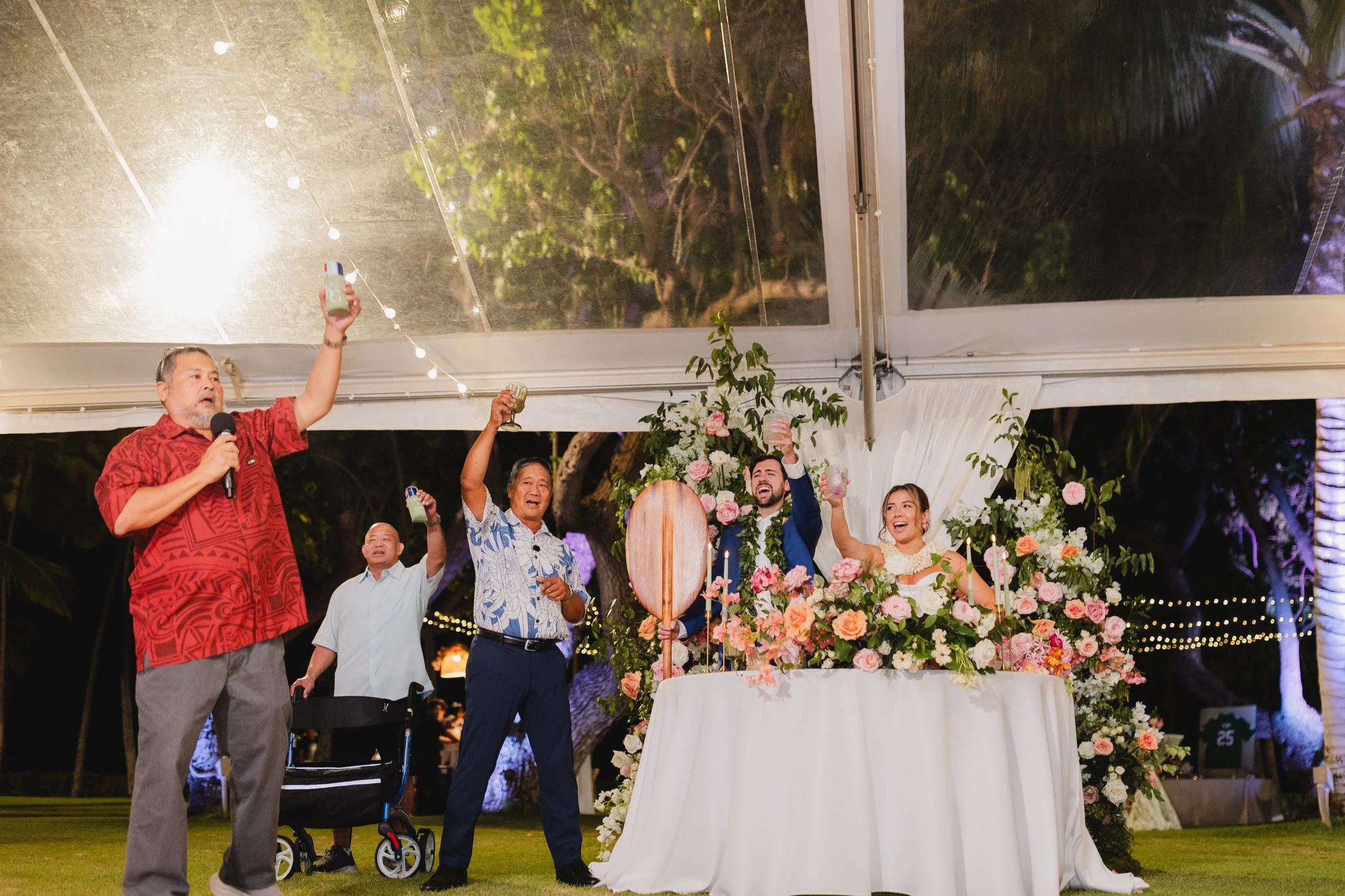 bride's uncles toast