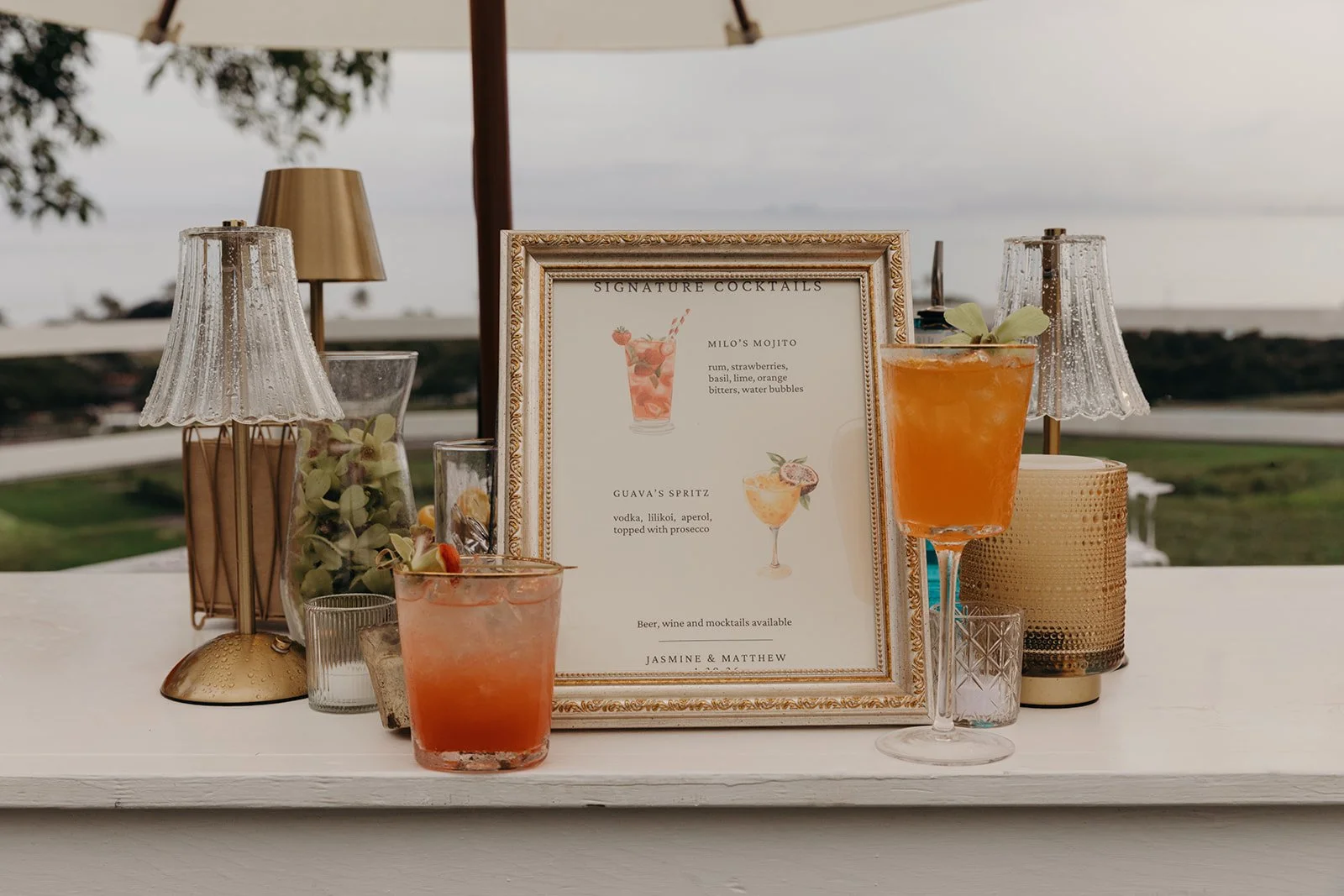 bar benu with signature drinks