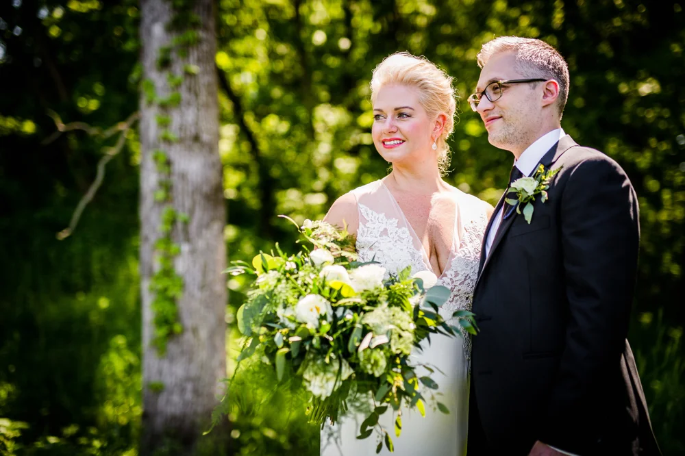 Greenery Filled Summer Wedding at Oak Hill
