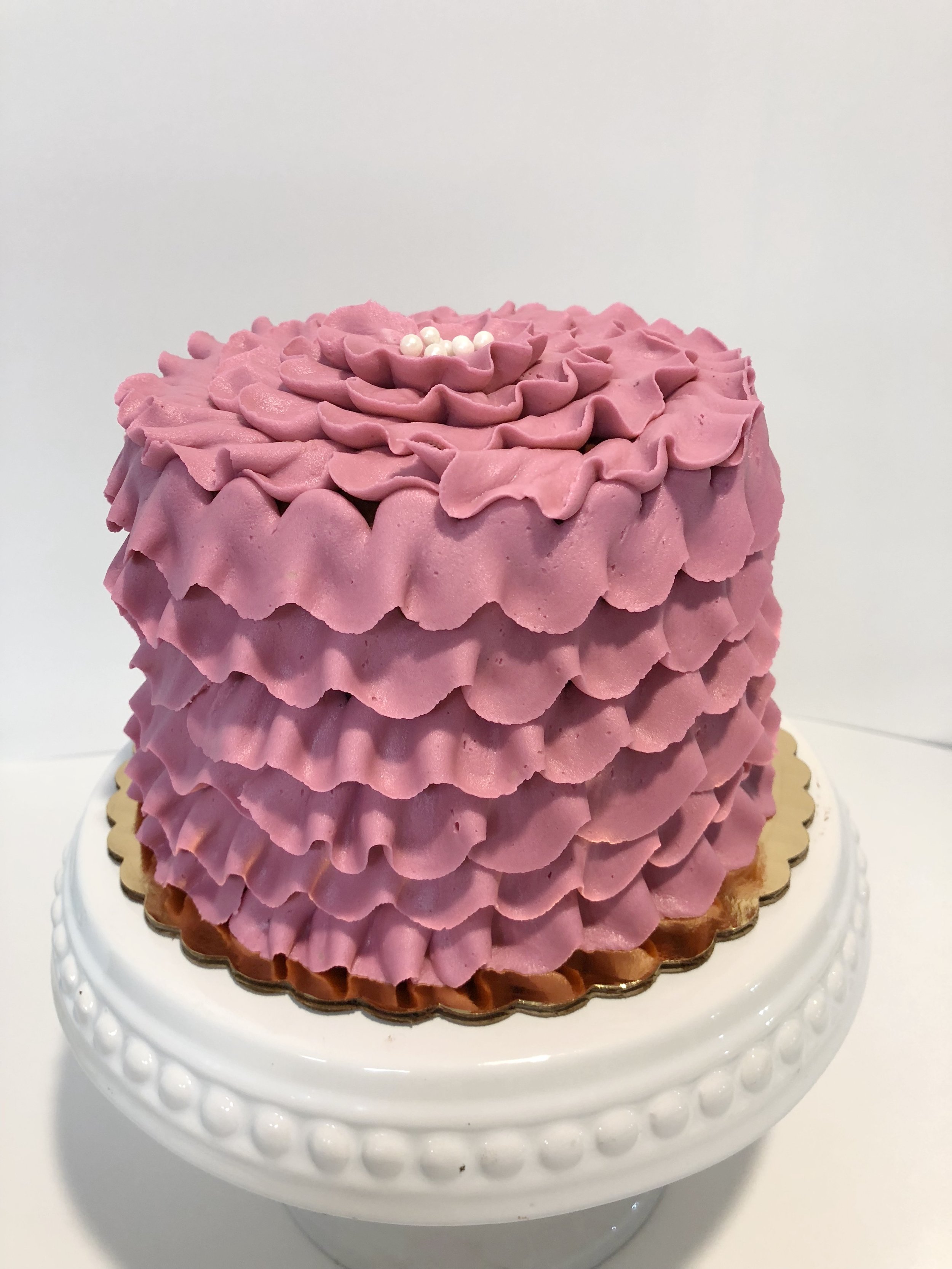 Pink Ruffles Cake | Butterfly Bakery