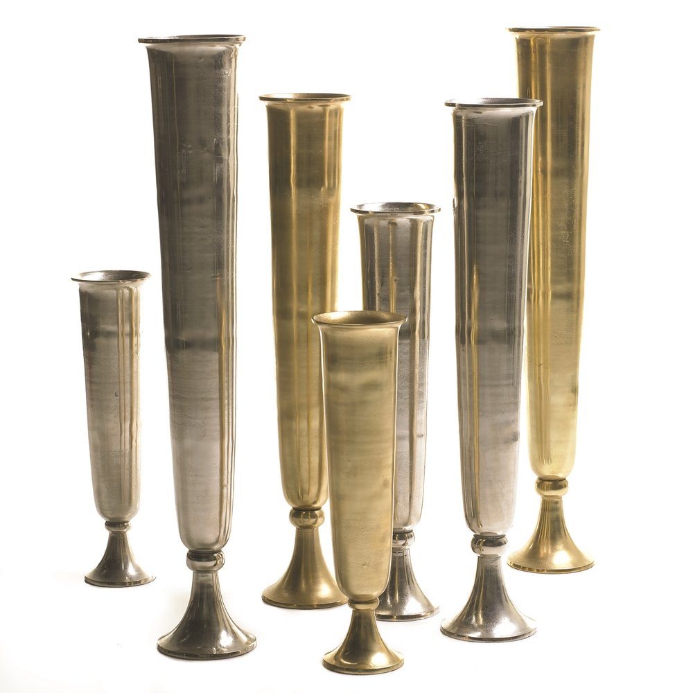 Milan Gold Tall Vases — Pollen and Pastry