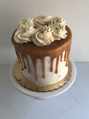 Chocolate Brushstroke Cake — Pollen and Pastry
