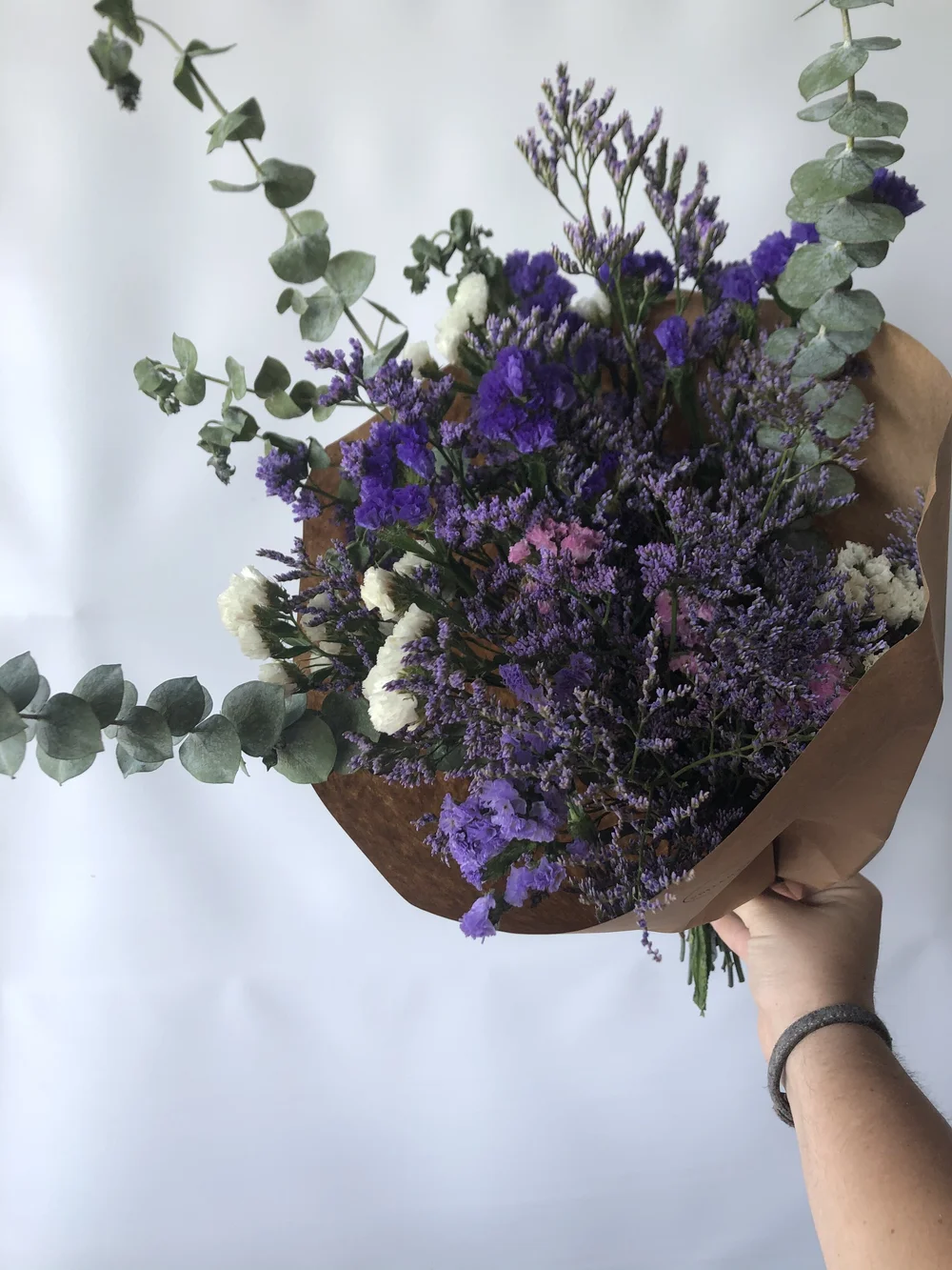 Dried Flower Bouquet Pollen And Pastry