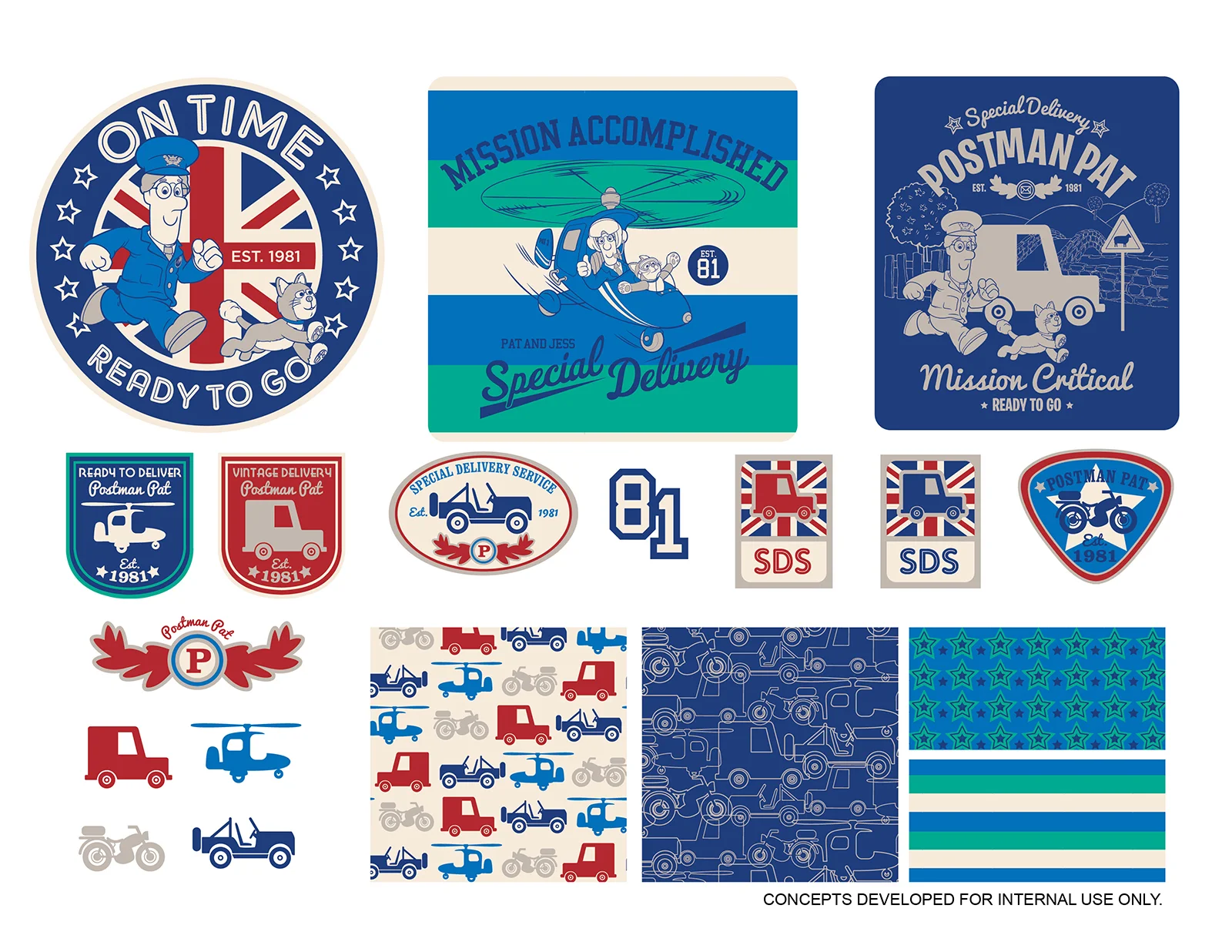 Apparel | Postman Pat: Motor Club