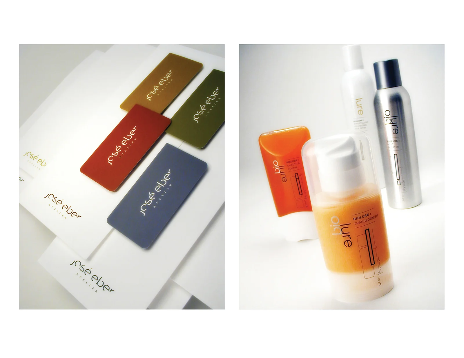 Print | jose eber identity and biolure packaging