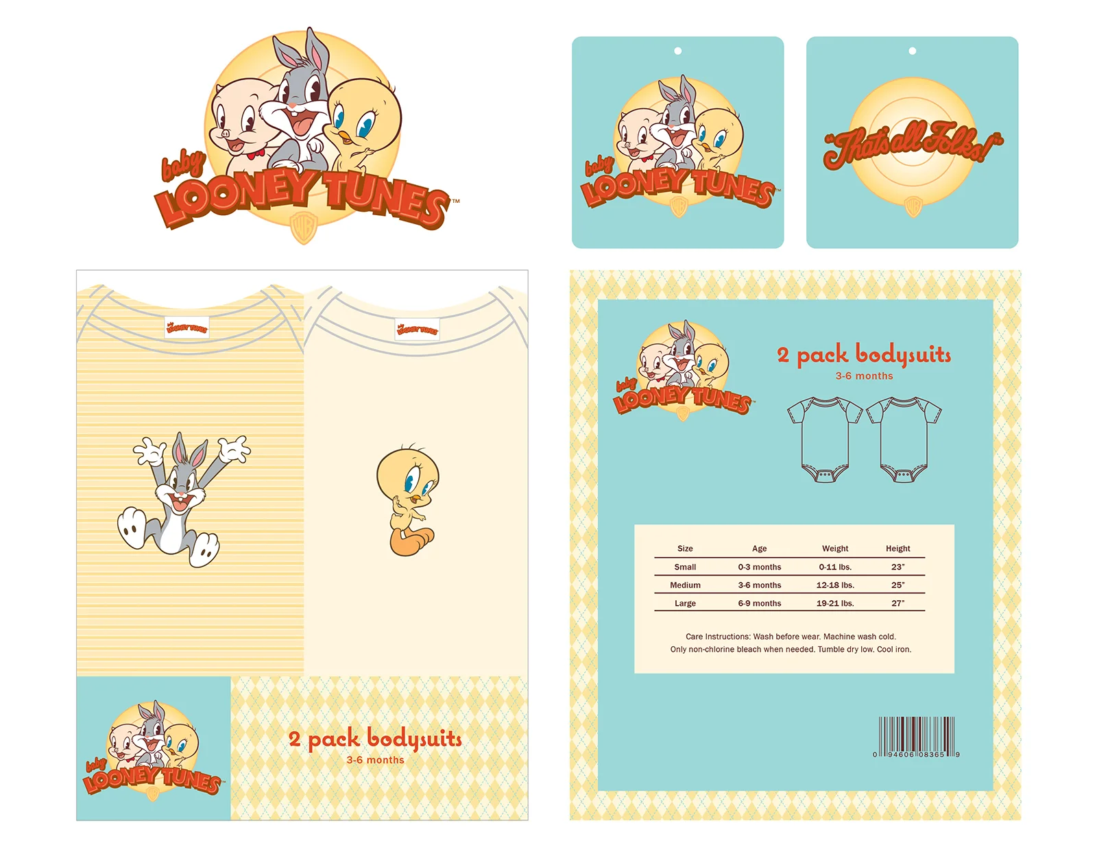 Print | Packaging: WB Vintage Baby