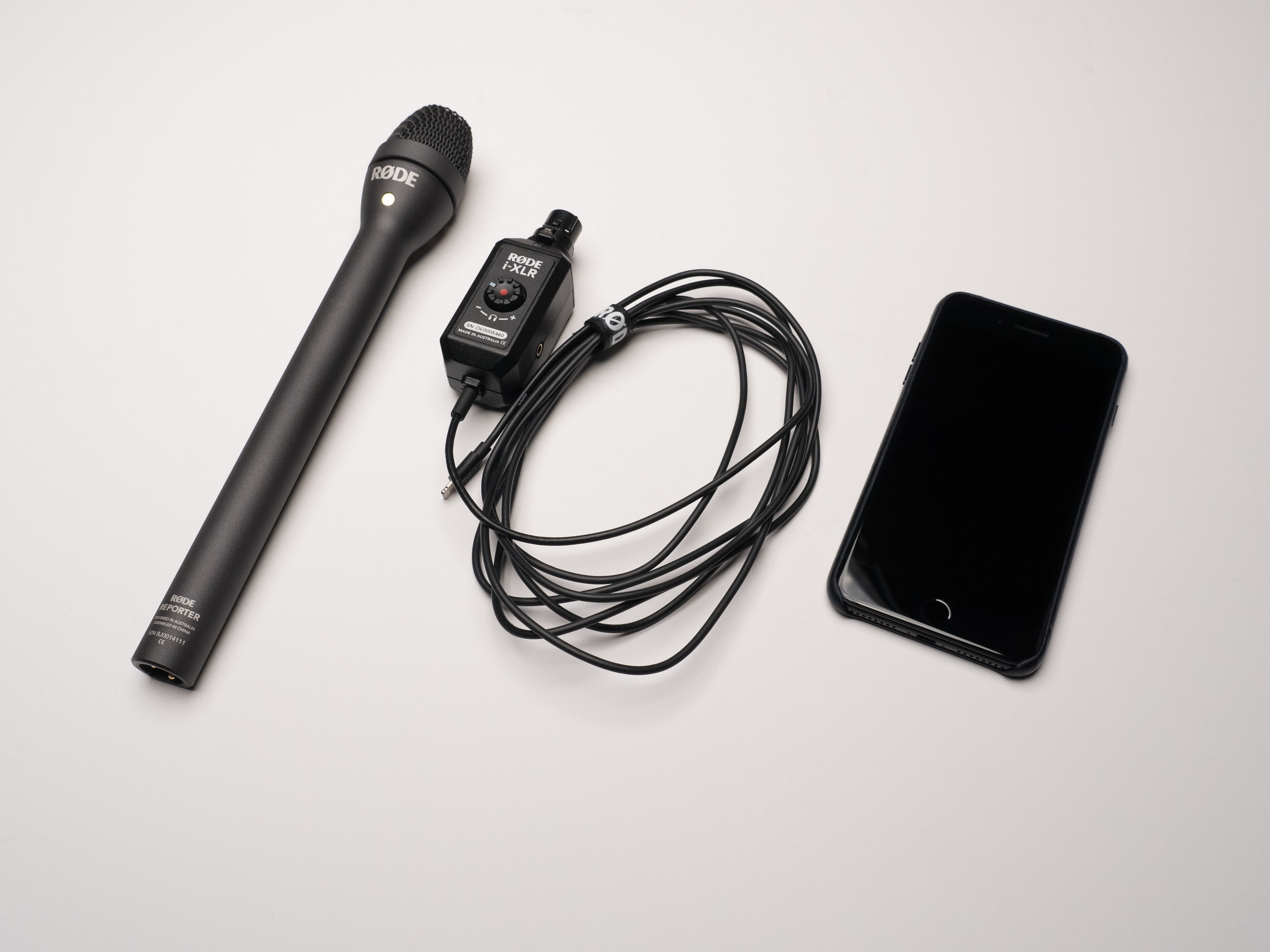 Rode Reporter - handheld XLR microphone