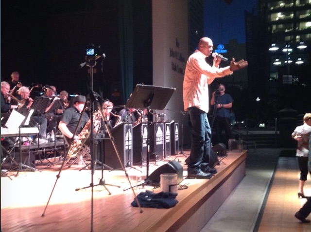 Thurl Bailey and The Wasatch Jazz Project Big Band, Summer 2015