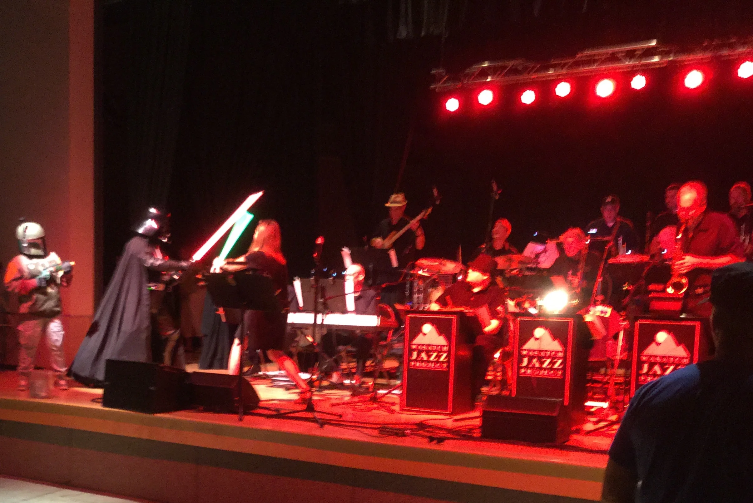 Darth Vader Meets the WJP Big Band