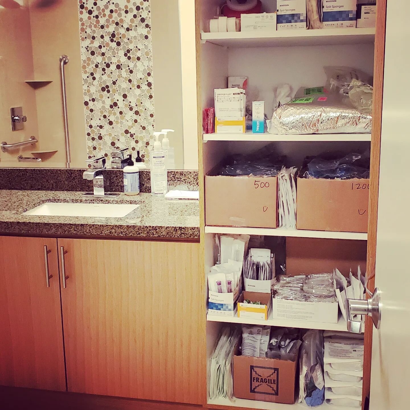 There's no need for fancy containers to get organized. Here, I organized medical supplies in cardboard boxes, tearing off box tops for easy access.
*
*
*
*
#seattlesidekick #personalassistant #seattleorganizer #getorganized