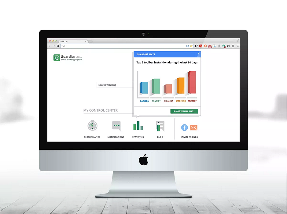 Guardius Home Page