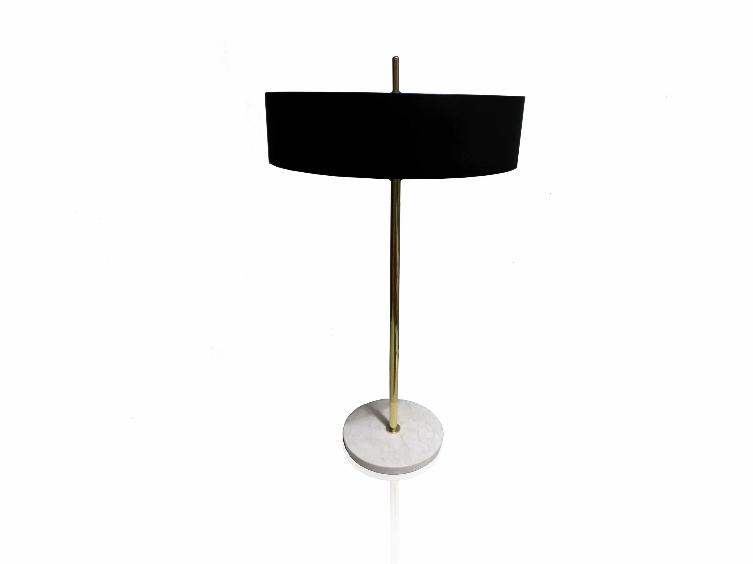 Metal Shade Rod Lamp