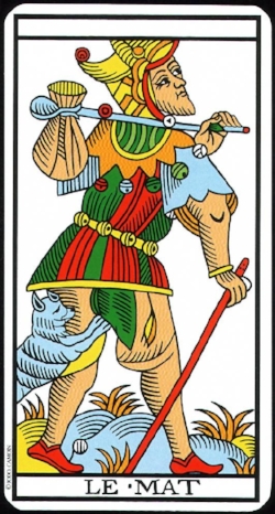 Le Mat / The Fool (Tarot de Marseille)