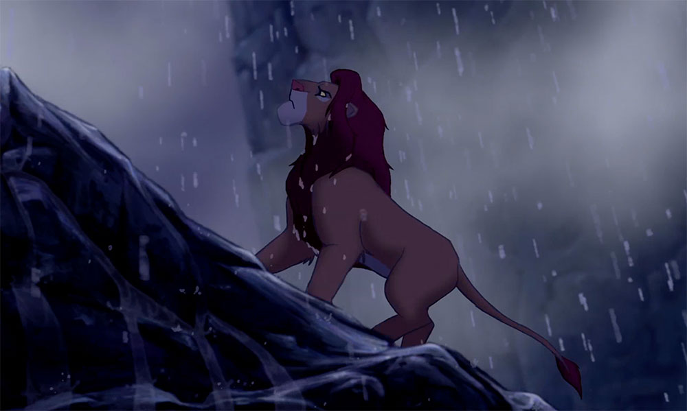 Simba Returns to Pride Rock