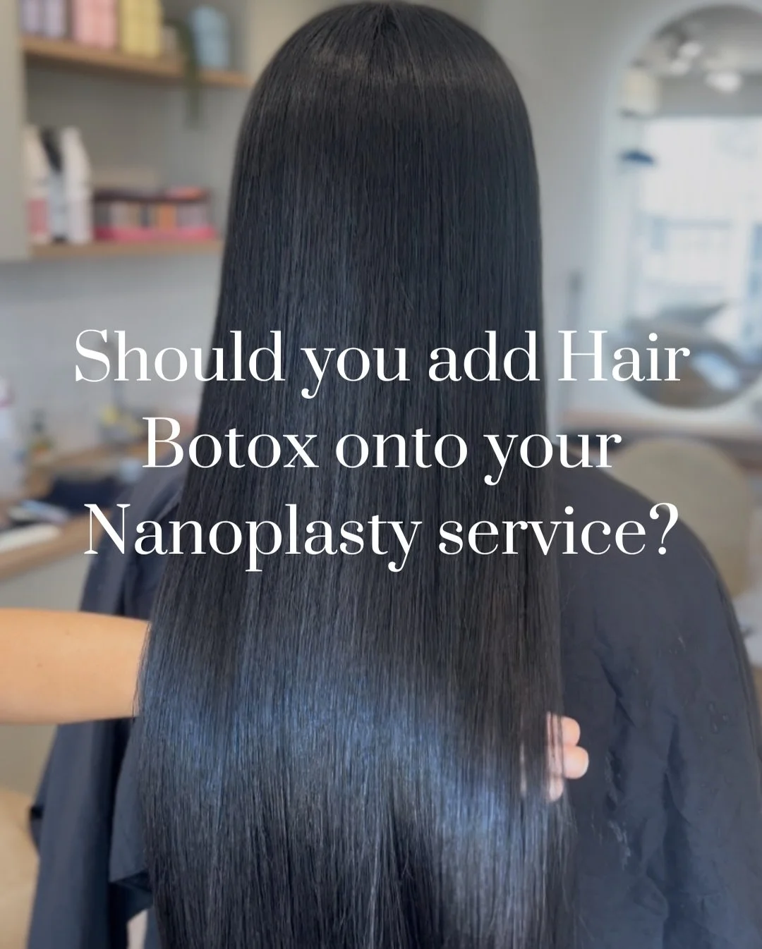 Nanoplasty 🤝 Hair Botox 

The combo is Elite and I&rsquo;m here to prove it! 

#brisbanehair #melbournehair #hairbotox #hairbotox #smoothhairbrisbane