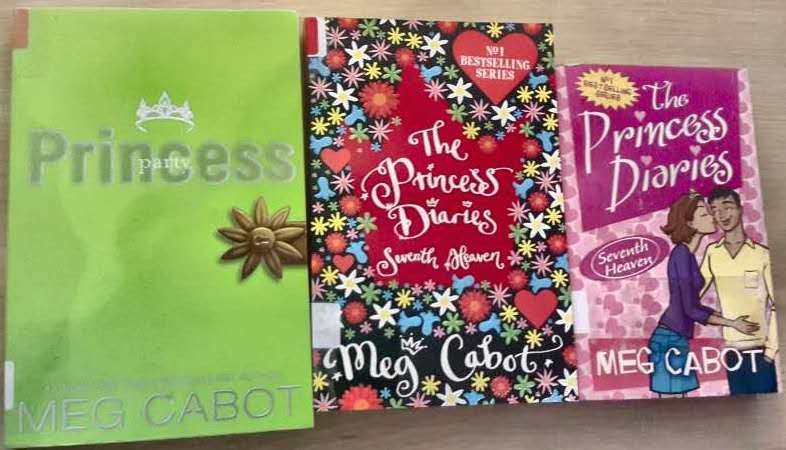 Books were labelled in chronological order regardless of version (UK or US) which as you can see, can be very confusing!