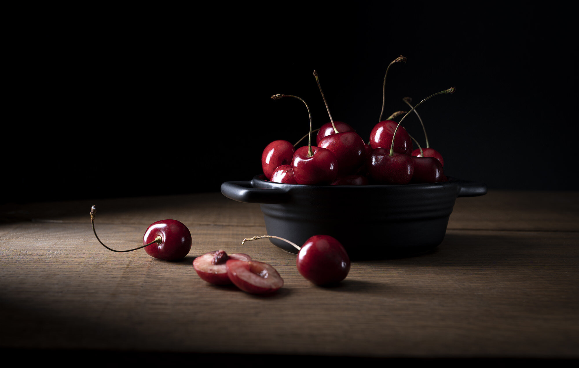 Bowl full of cherries