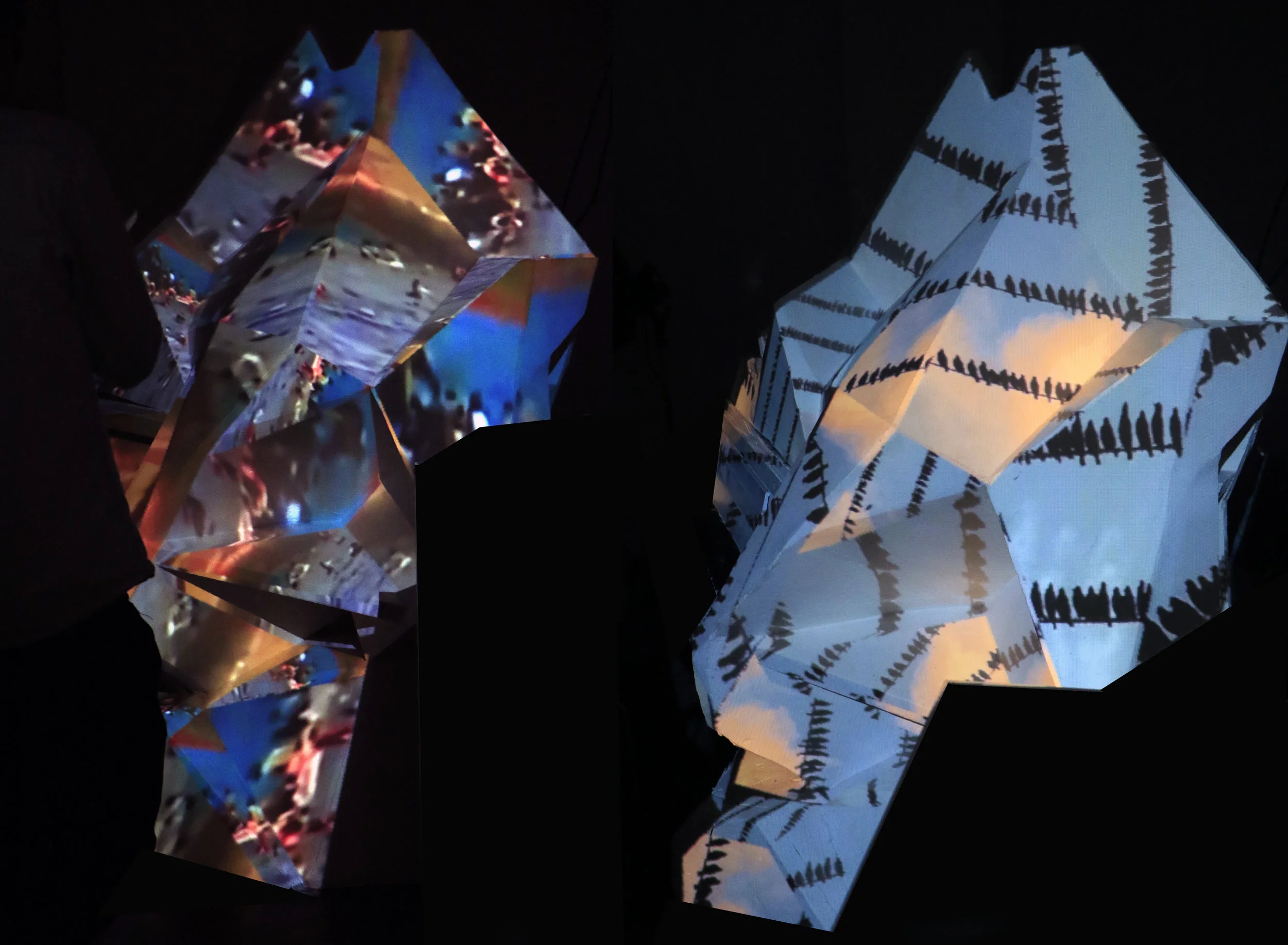 Installation " As Long As I Can Hold My Breath " galerie Metavila, Bordeaux, juin 2017.