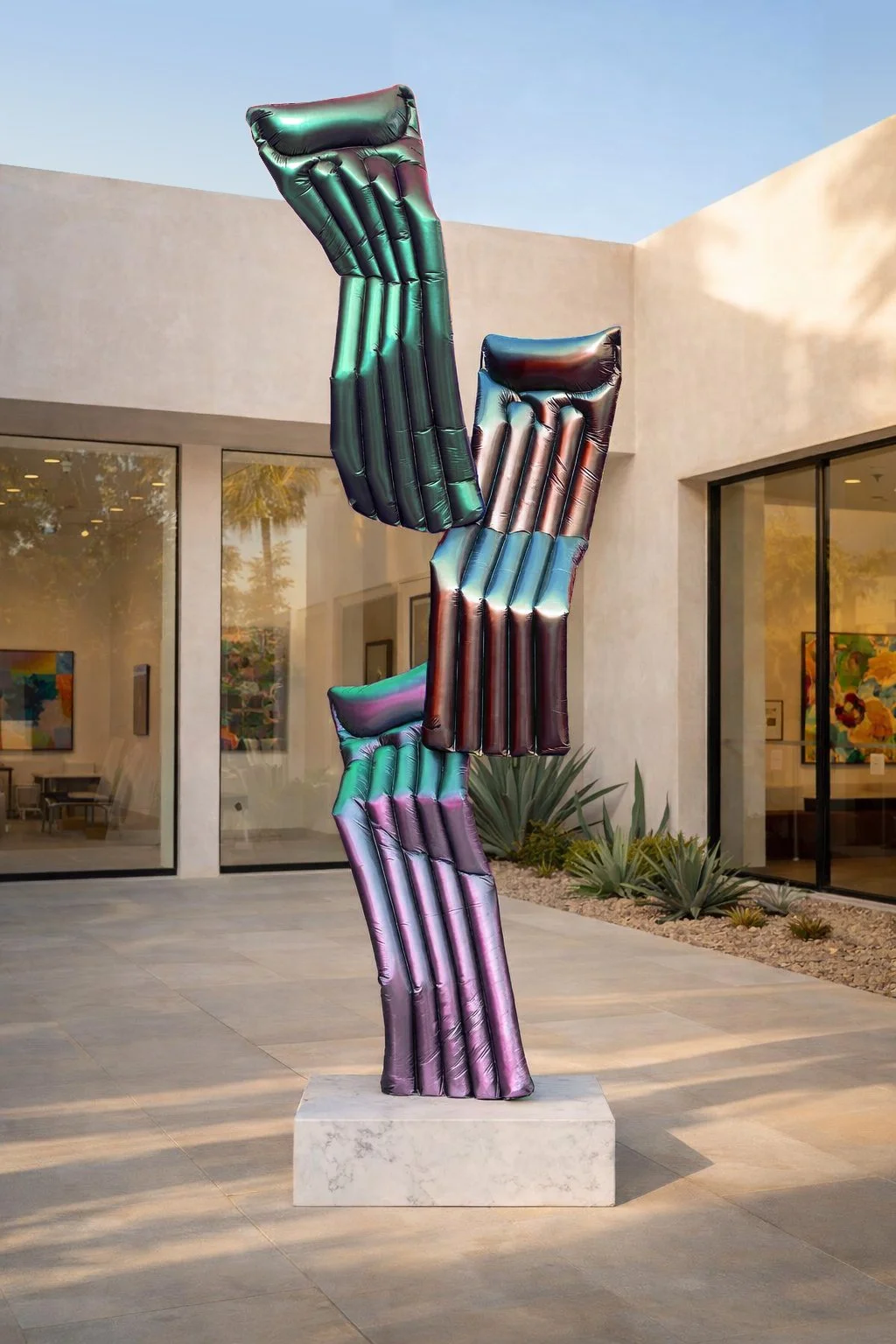 Abduction of the Sabines (aluminum)