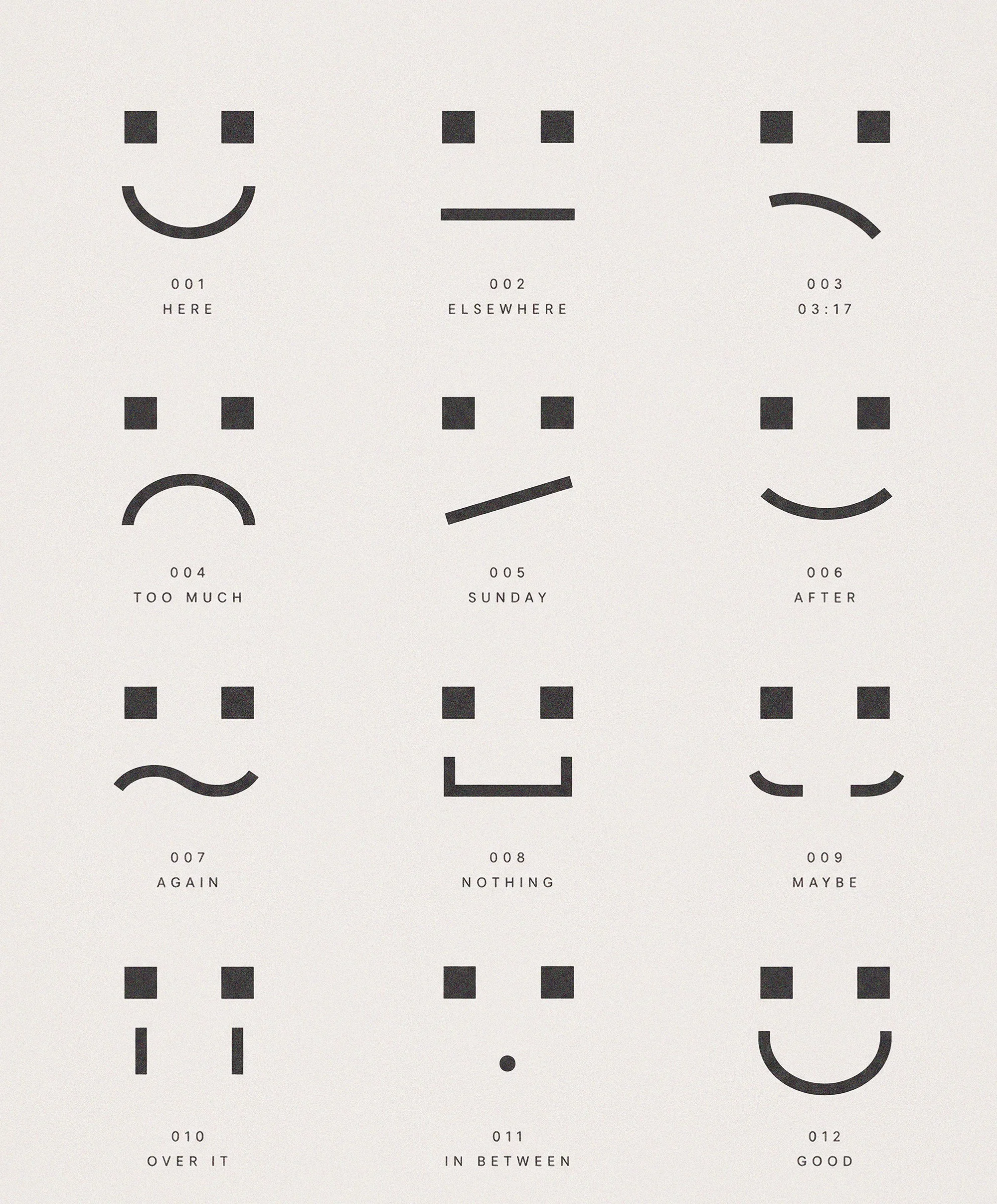SQUAREMOOD 001 — MOODS