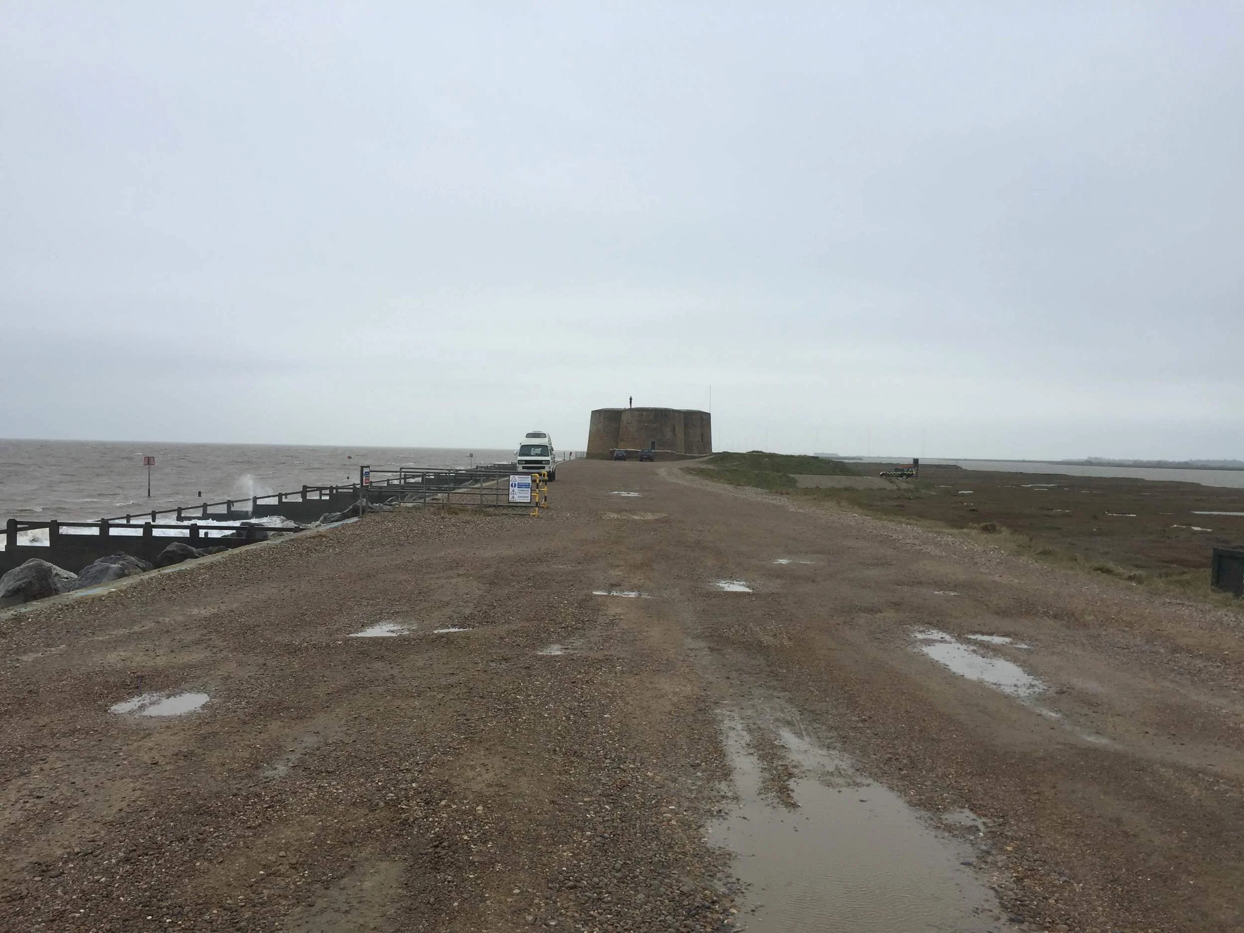 Approach the Martello Tower