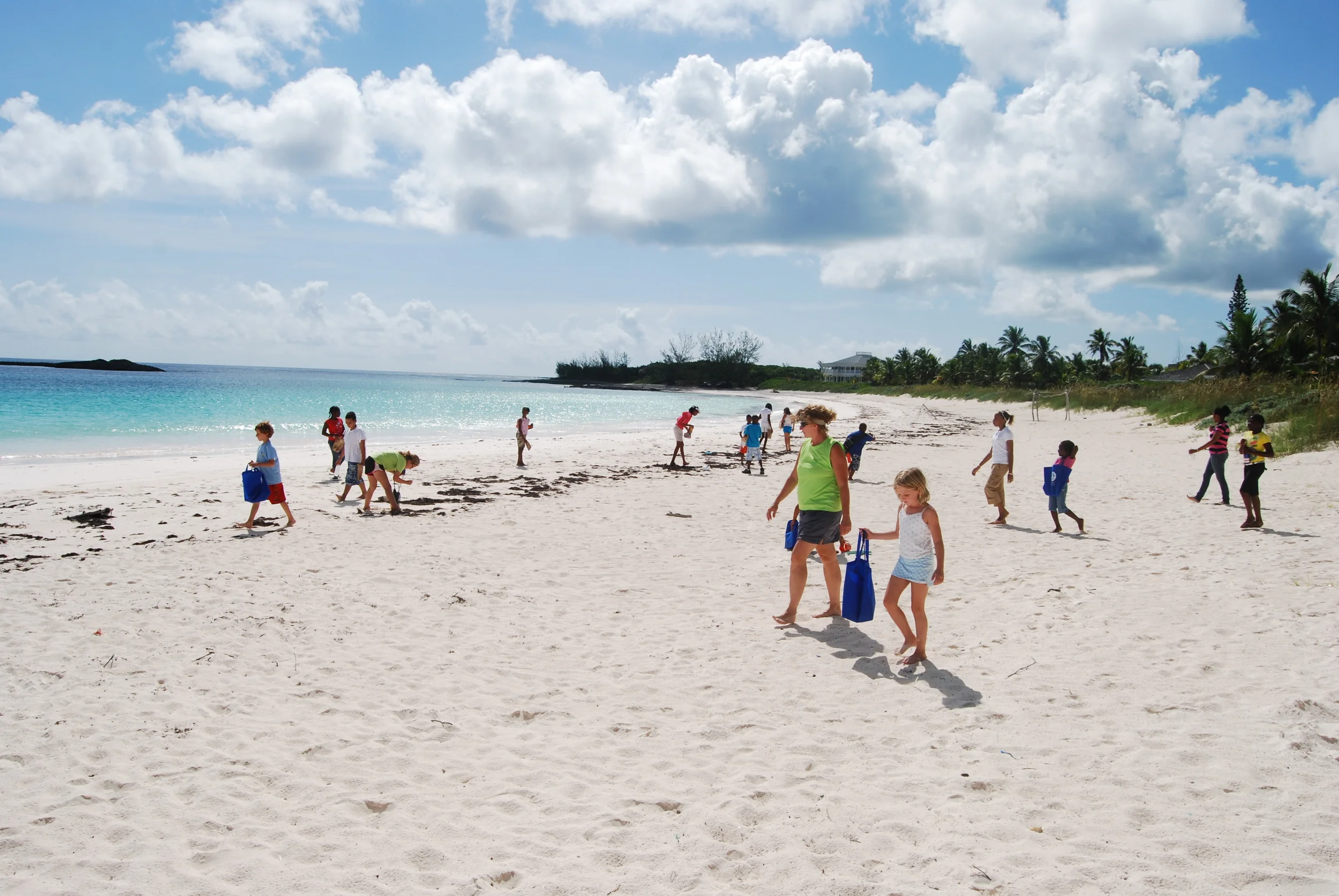 Eleuthera - beach cleanup 