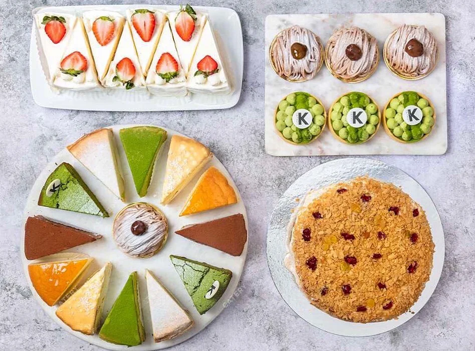 Kova Japanese Patisserie in Soho London, Mille Crepes, Chiffon Cakes, Matcha Lattes