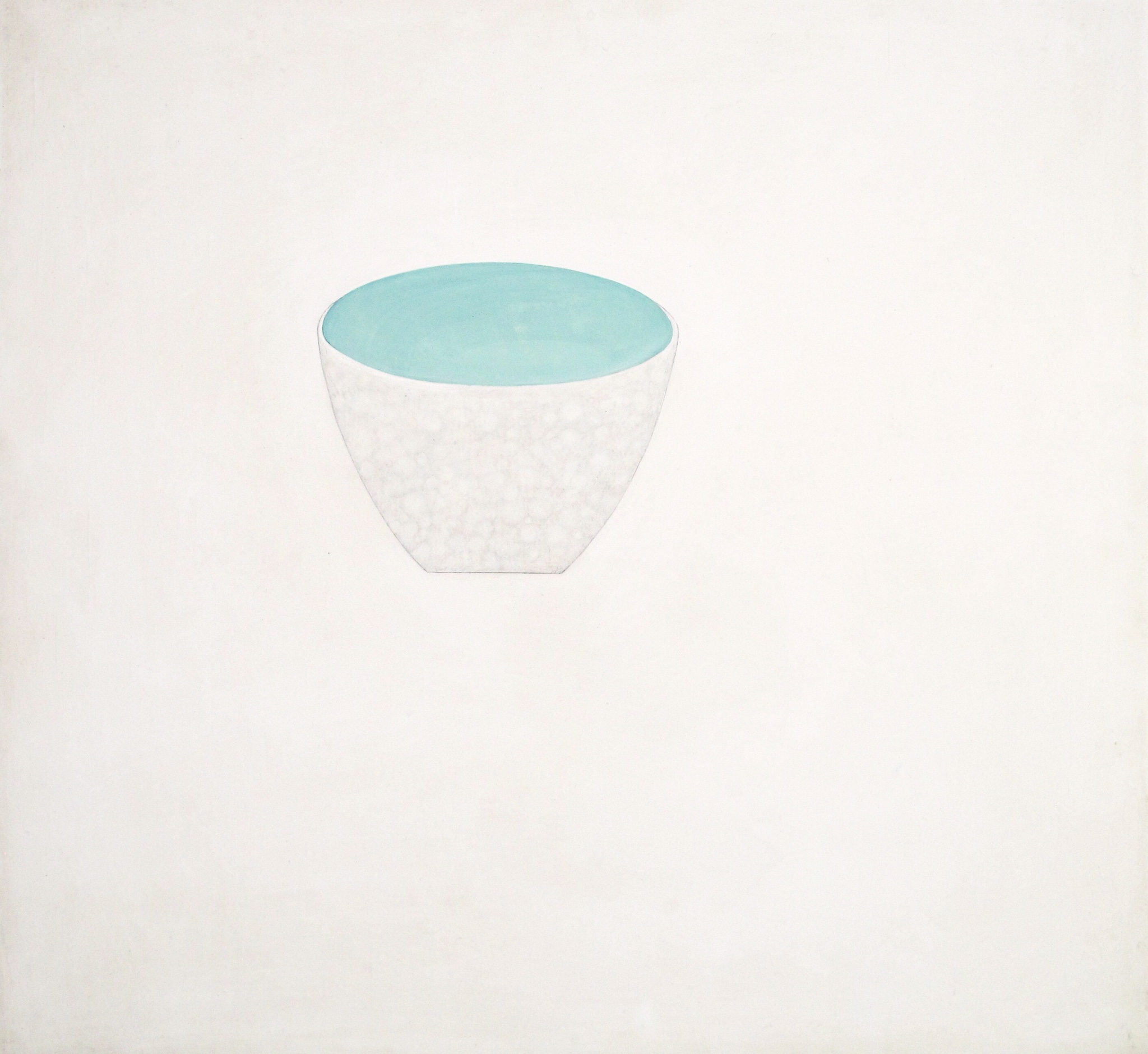 Twintone Acrylic and Pencil on Gesso Panel 13.5'' X 12.5''