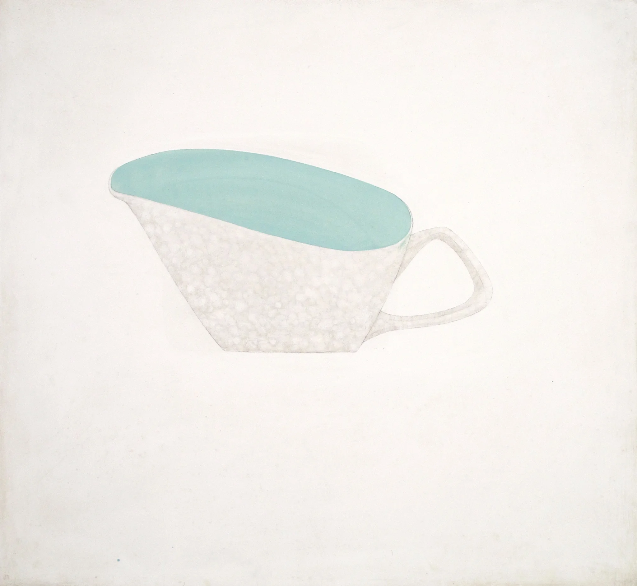 Sauce Boat Acrylic and Pencil on Gesso Panel 13.5'' X 12.5''