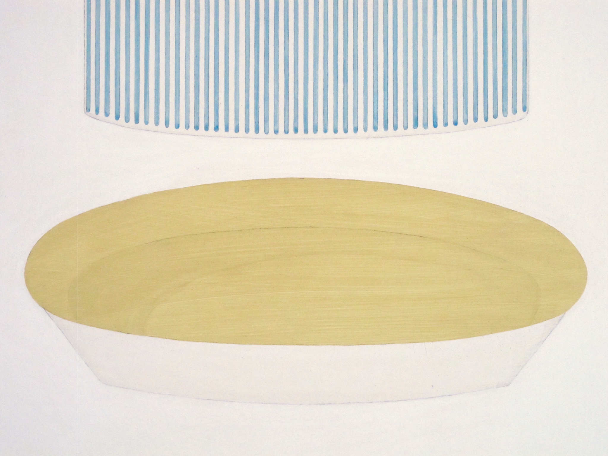 Summertime (detail) Acrylic and Pencil on Gesso Panel 20'' X 21.5''