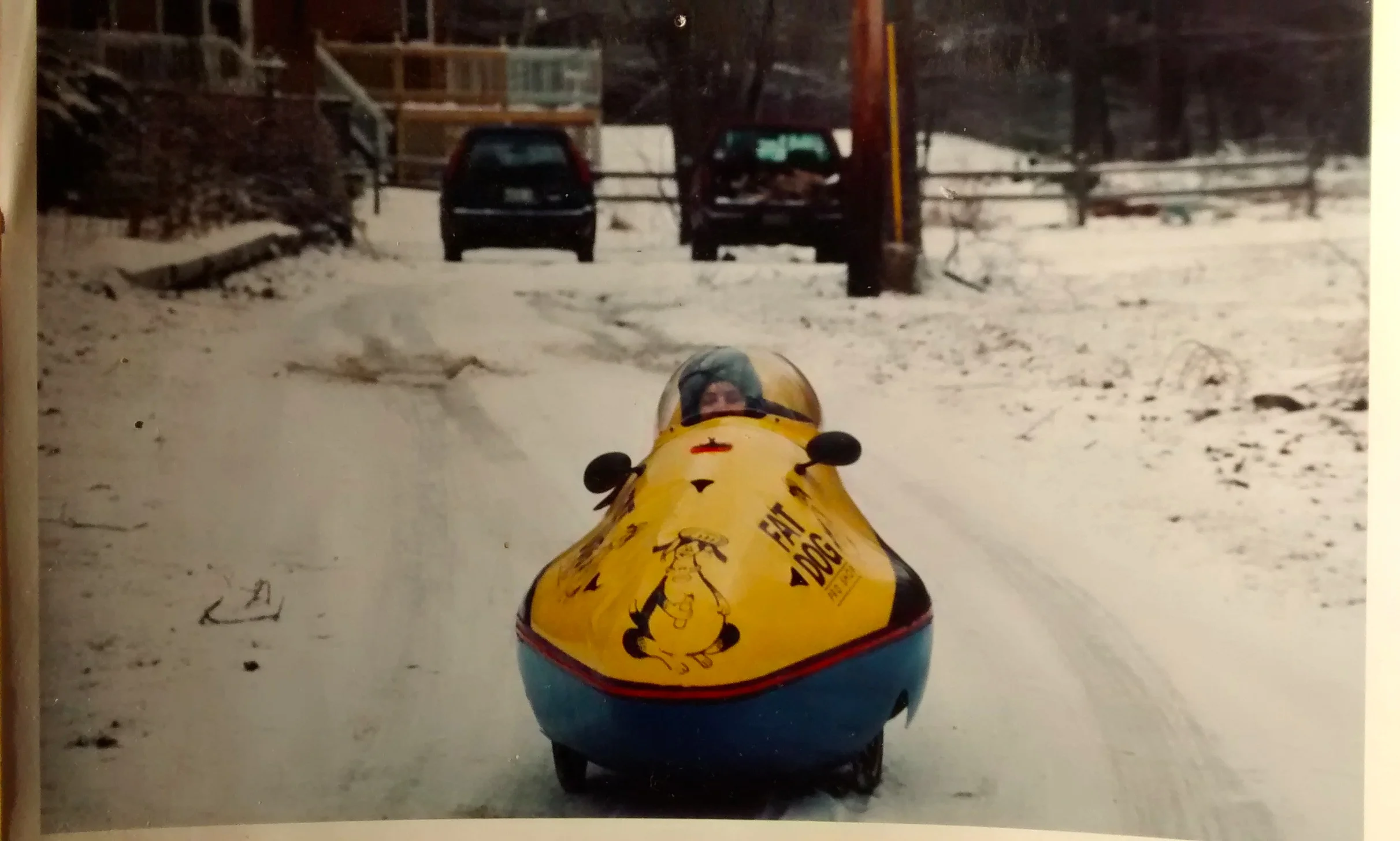 La tries the Cyclodyne in 2000